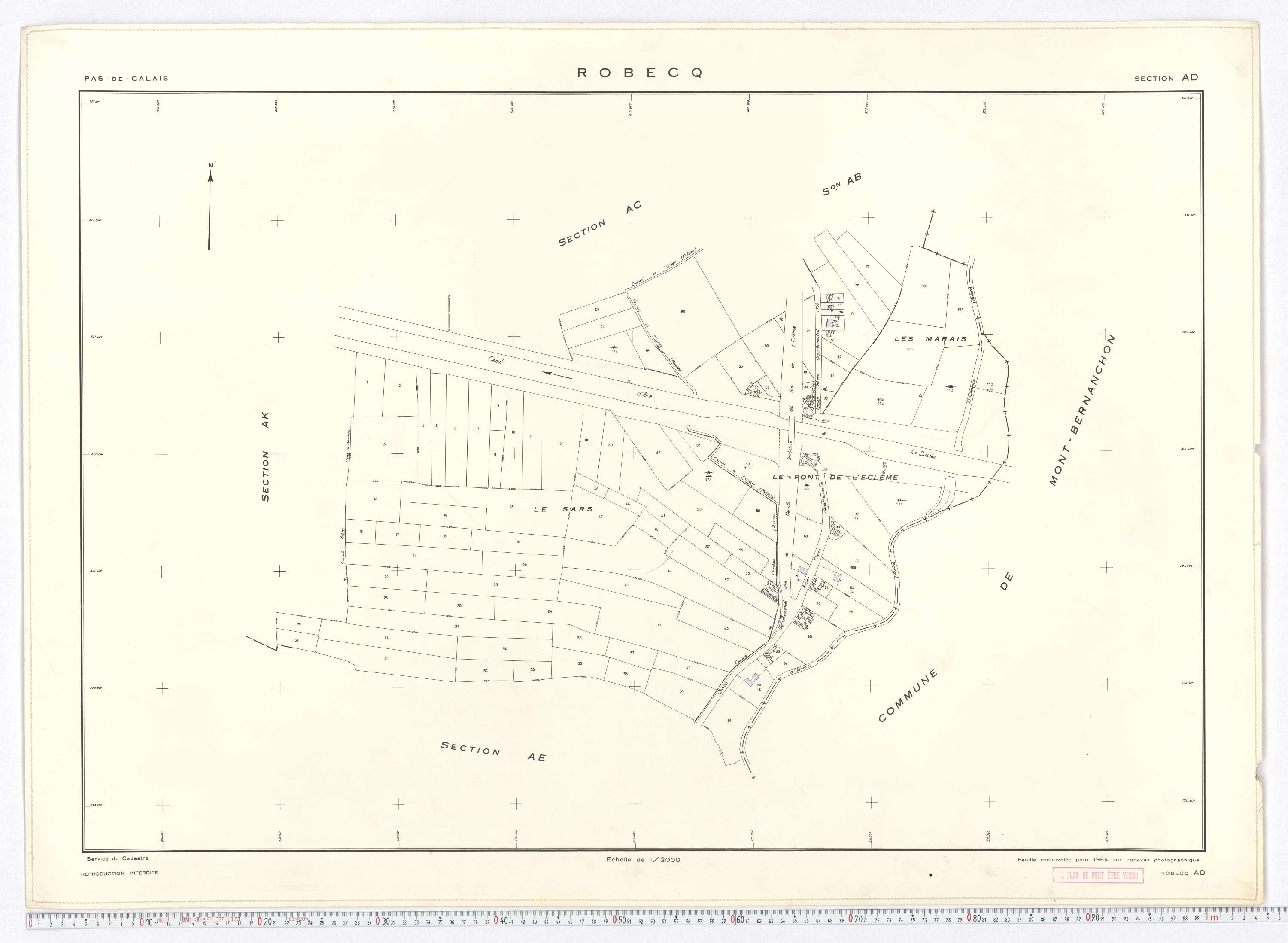 Robecq - Section AD.
