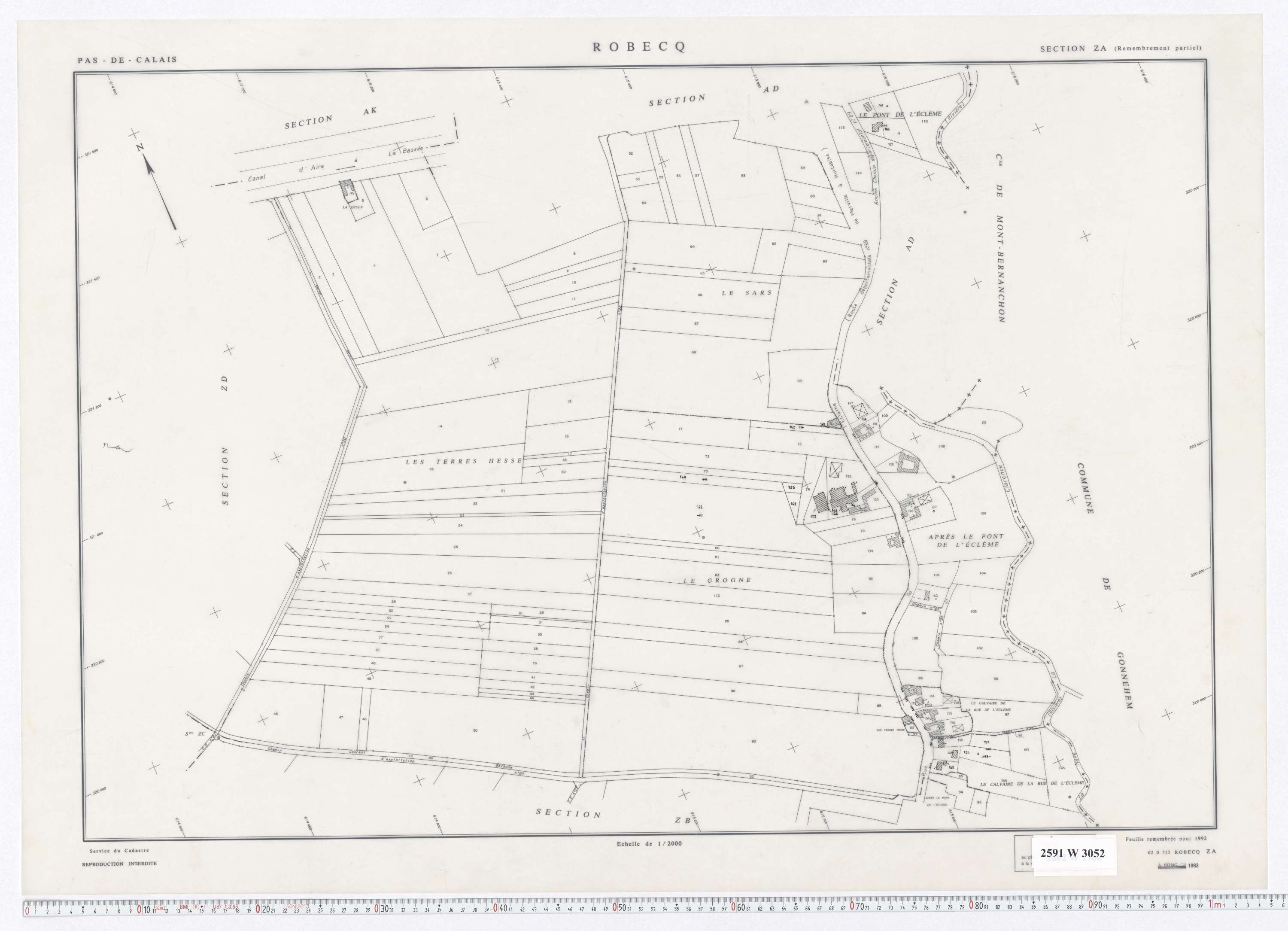 Robecq - Section ZA.