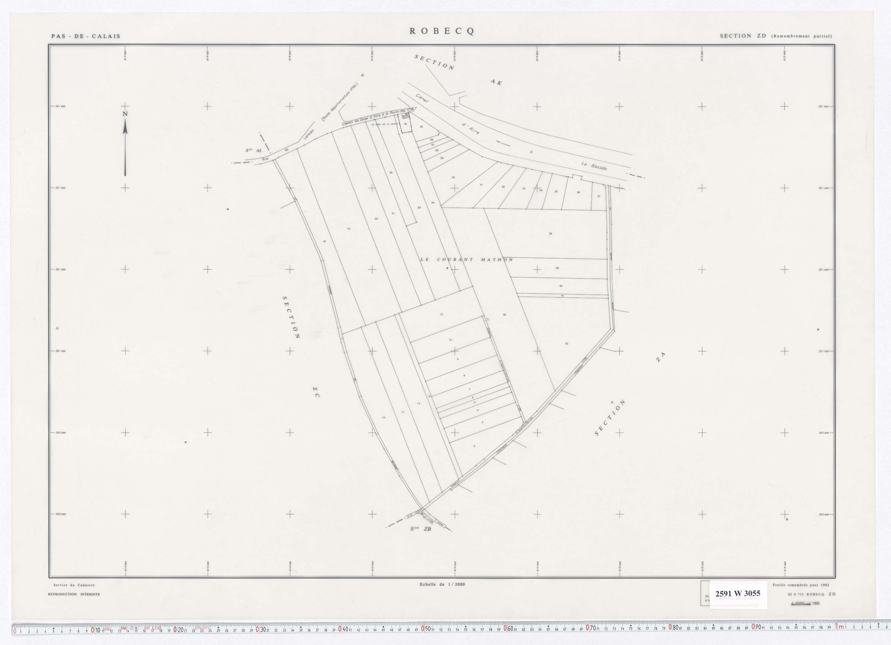 Robecq - Section ZD.