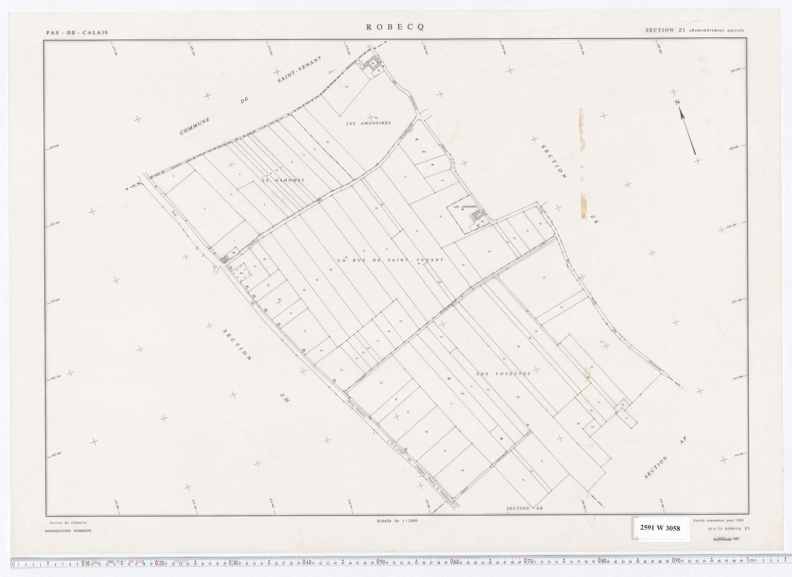 Robecq - Section ZI.