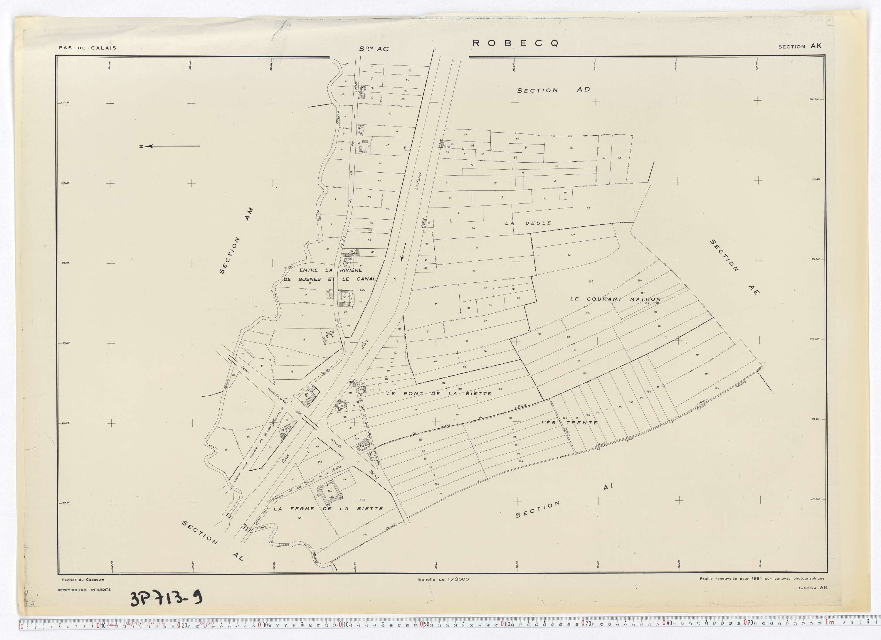 Robecq - Section AK.