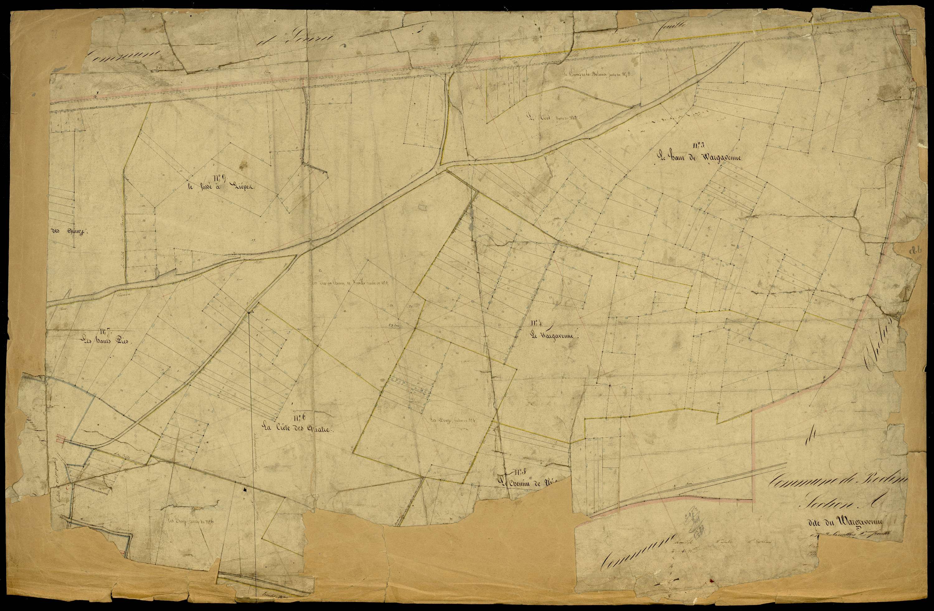 Roclincourt - Section A, 2e feuille