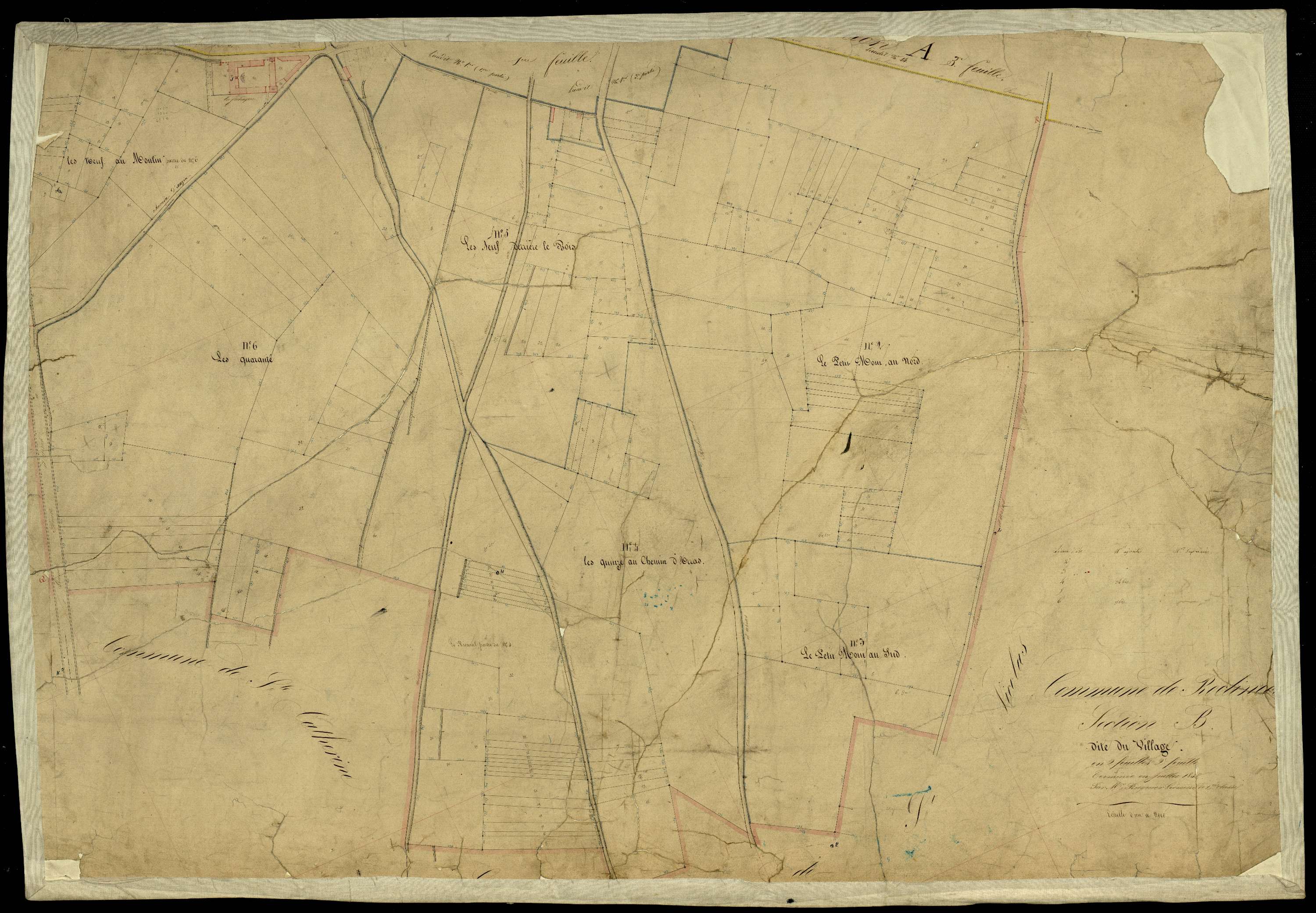 Roclincourt - Section B, 2e feuille