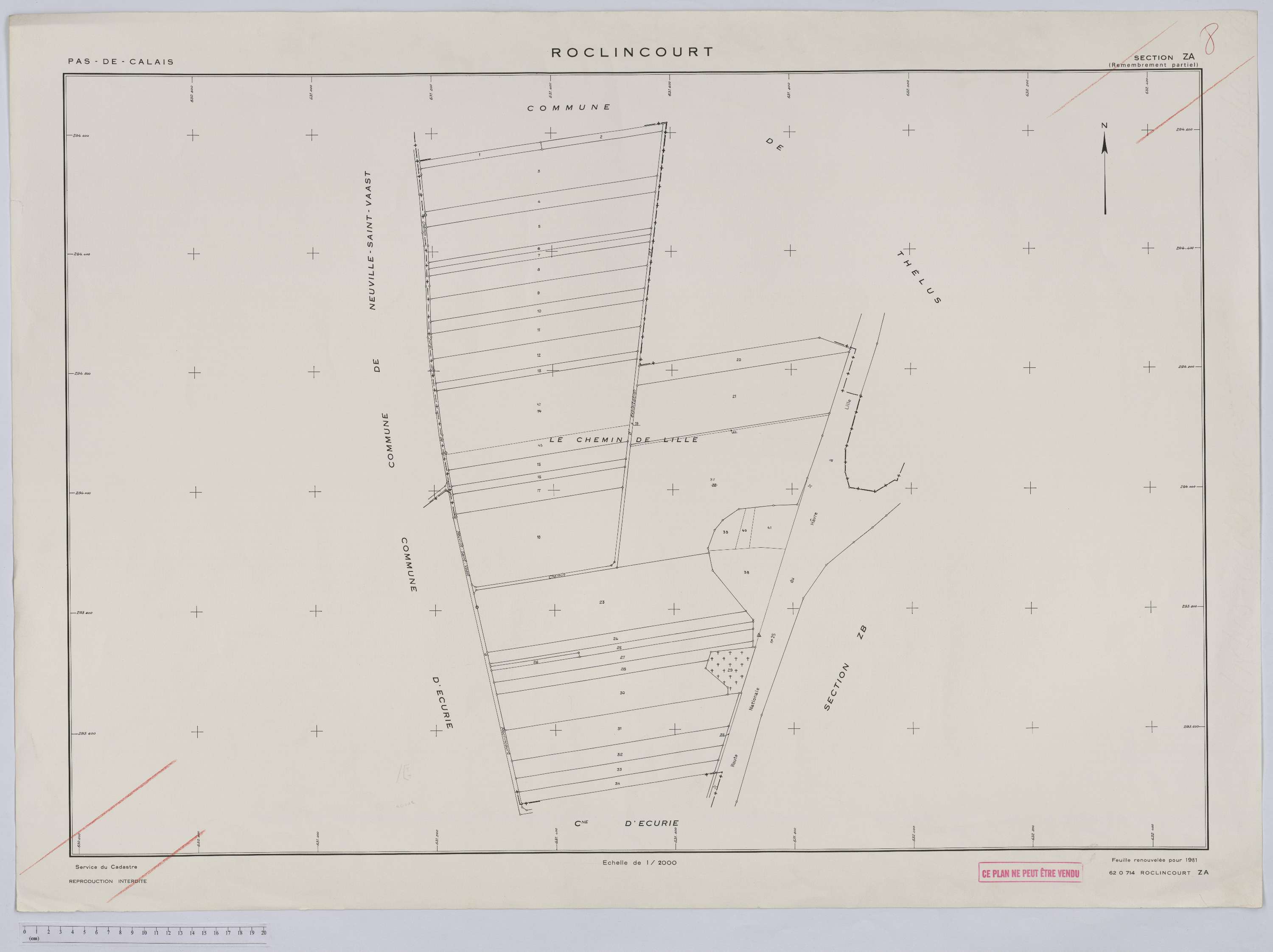 Roclincourt - Section ZA.
