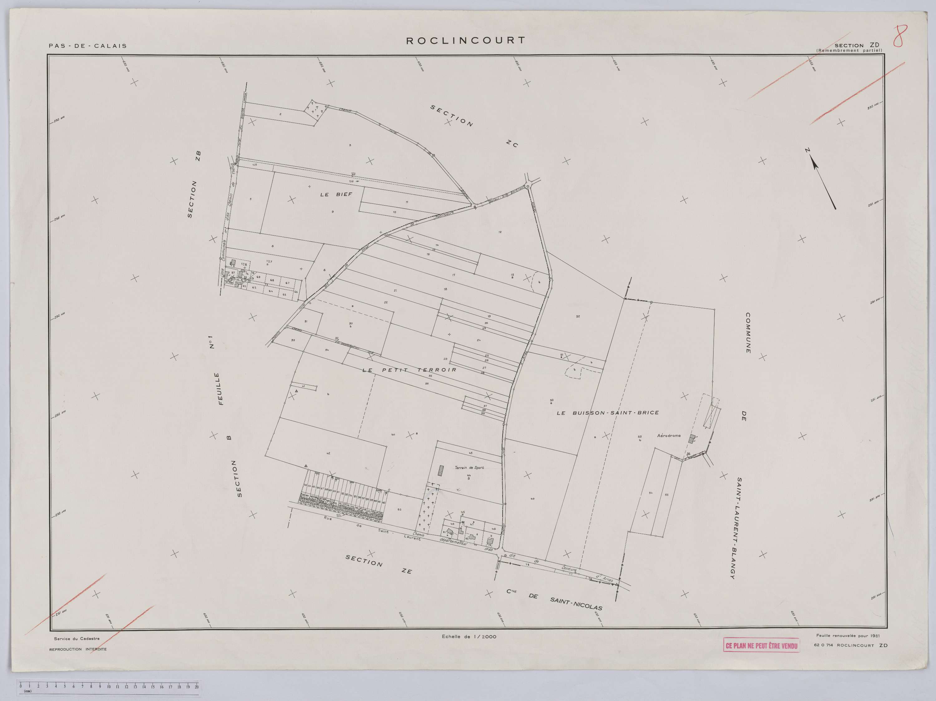 Roclincourt - Section ZD.