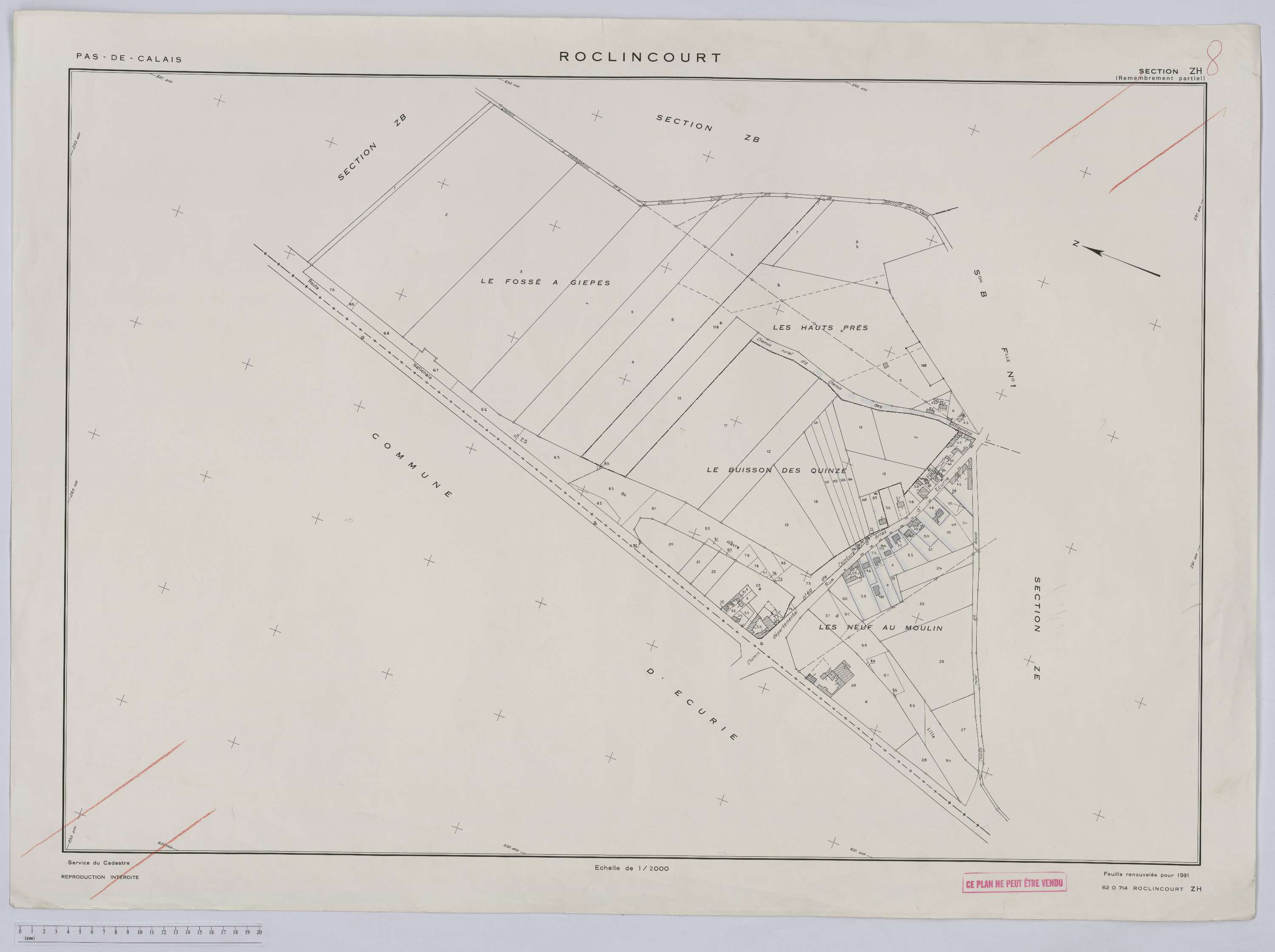 Roclincourt - Section ZH.
