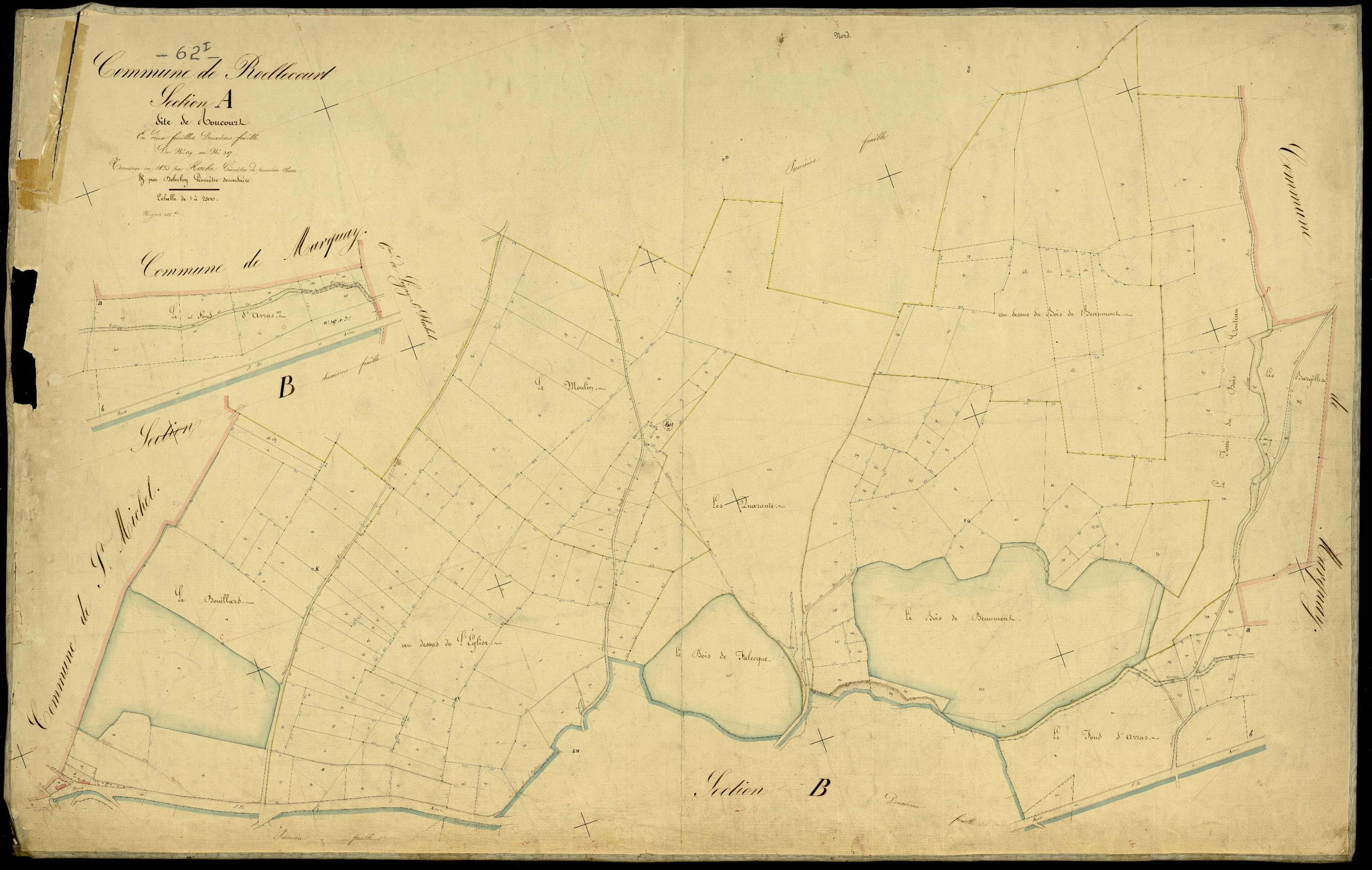 Roëllecourt - Section A, 2e feuille