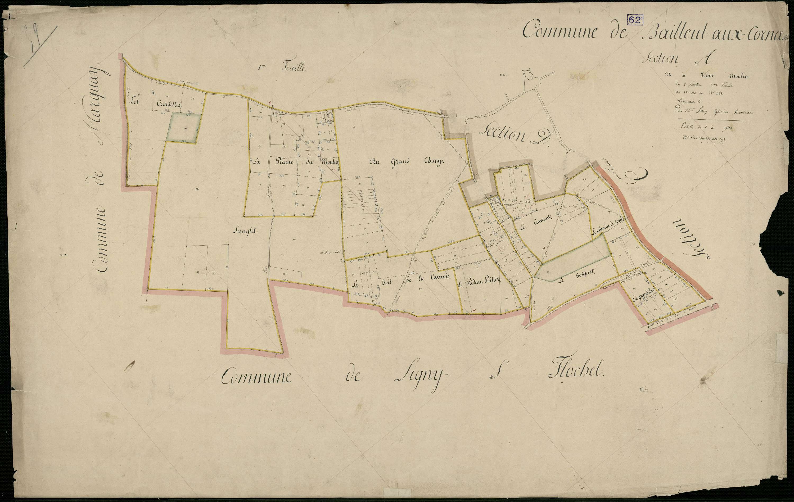 Rœux - Section A, 2e feuille