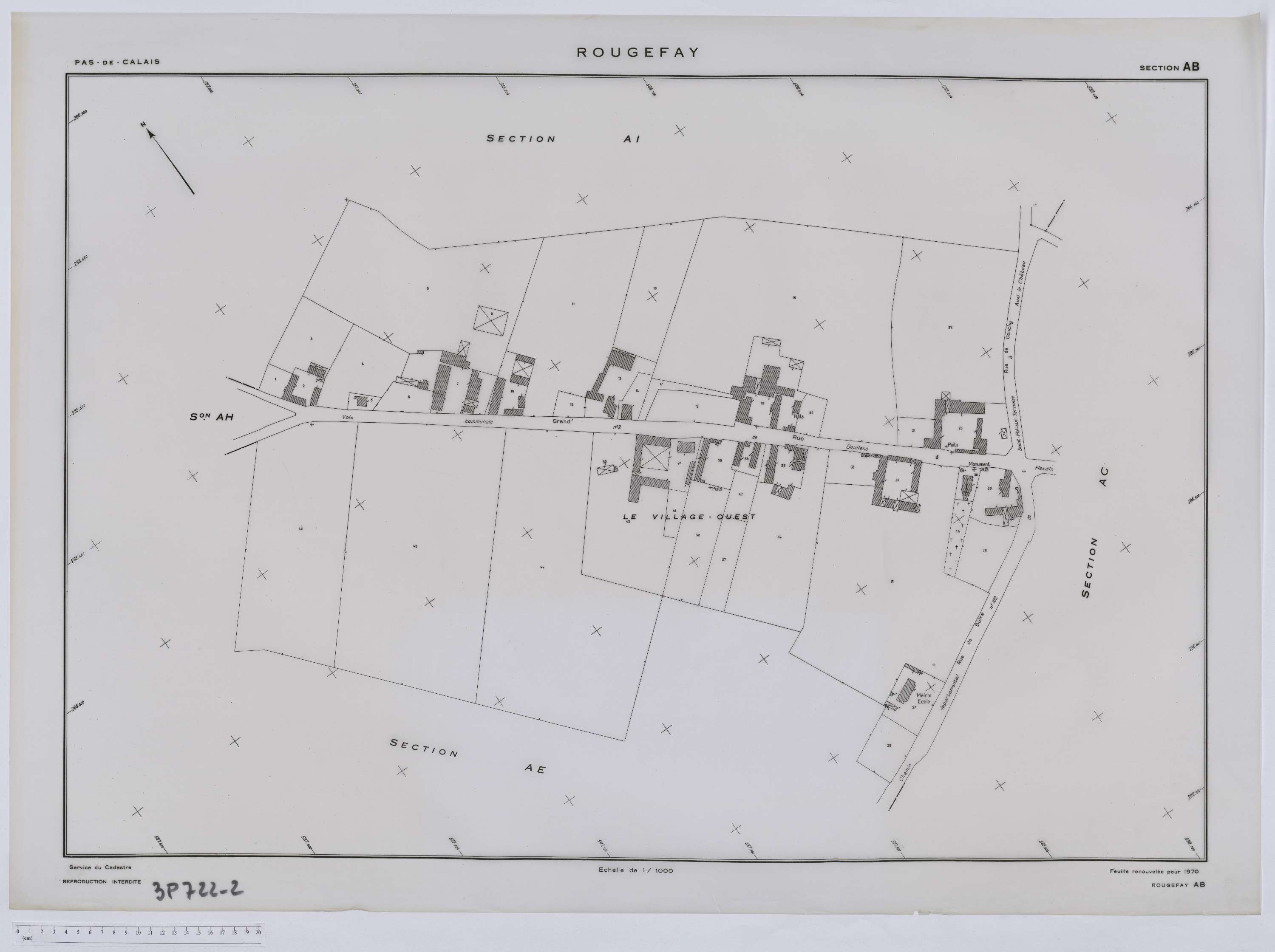 Rougefay - Section AB.
