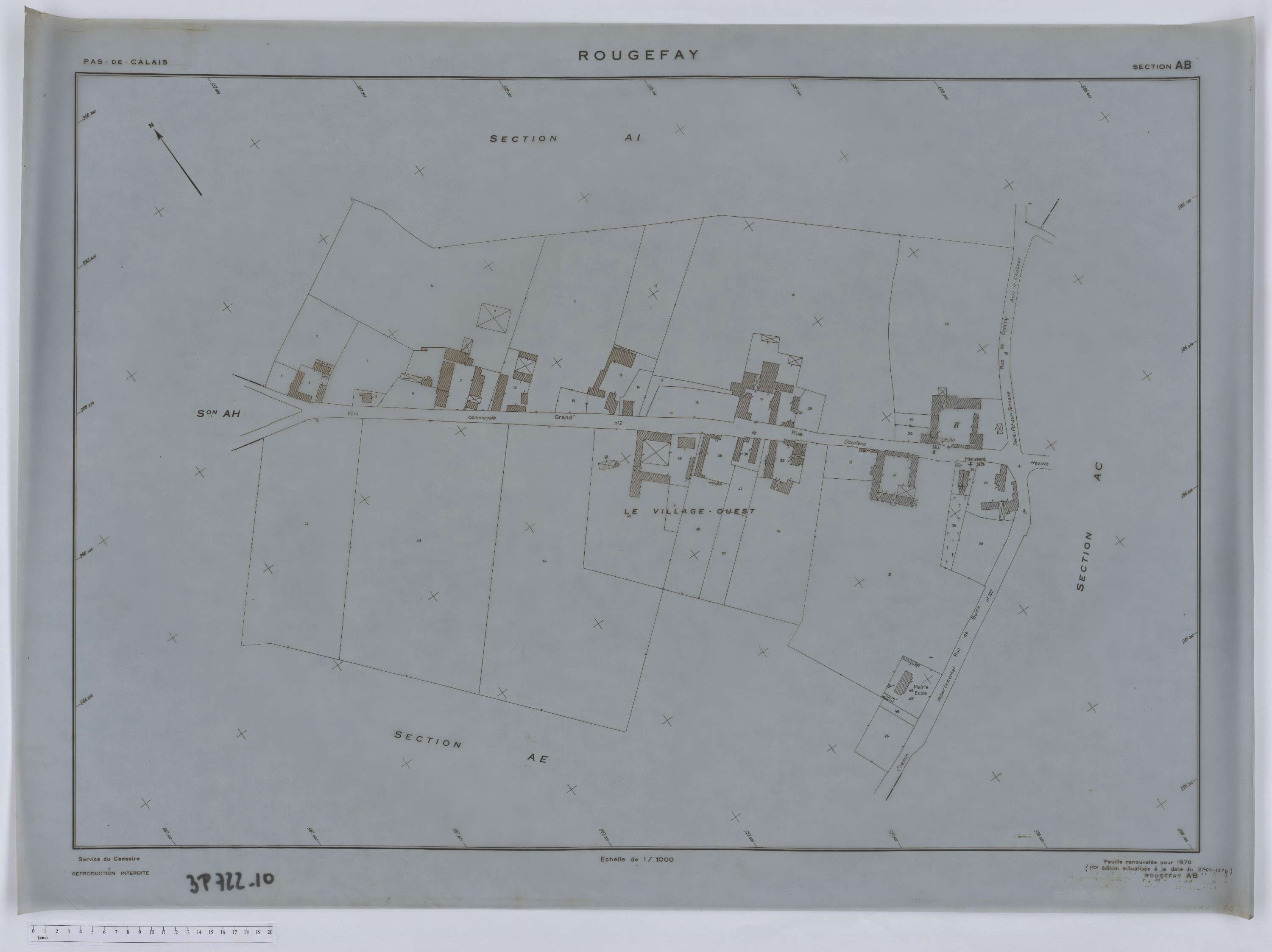 Rougefay - Section AB.