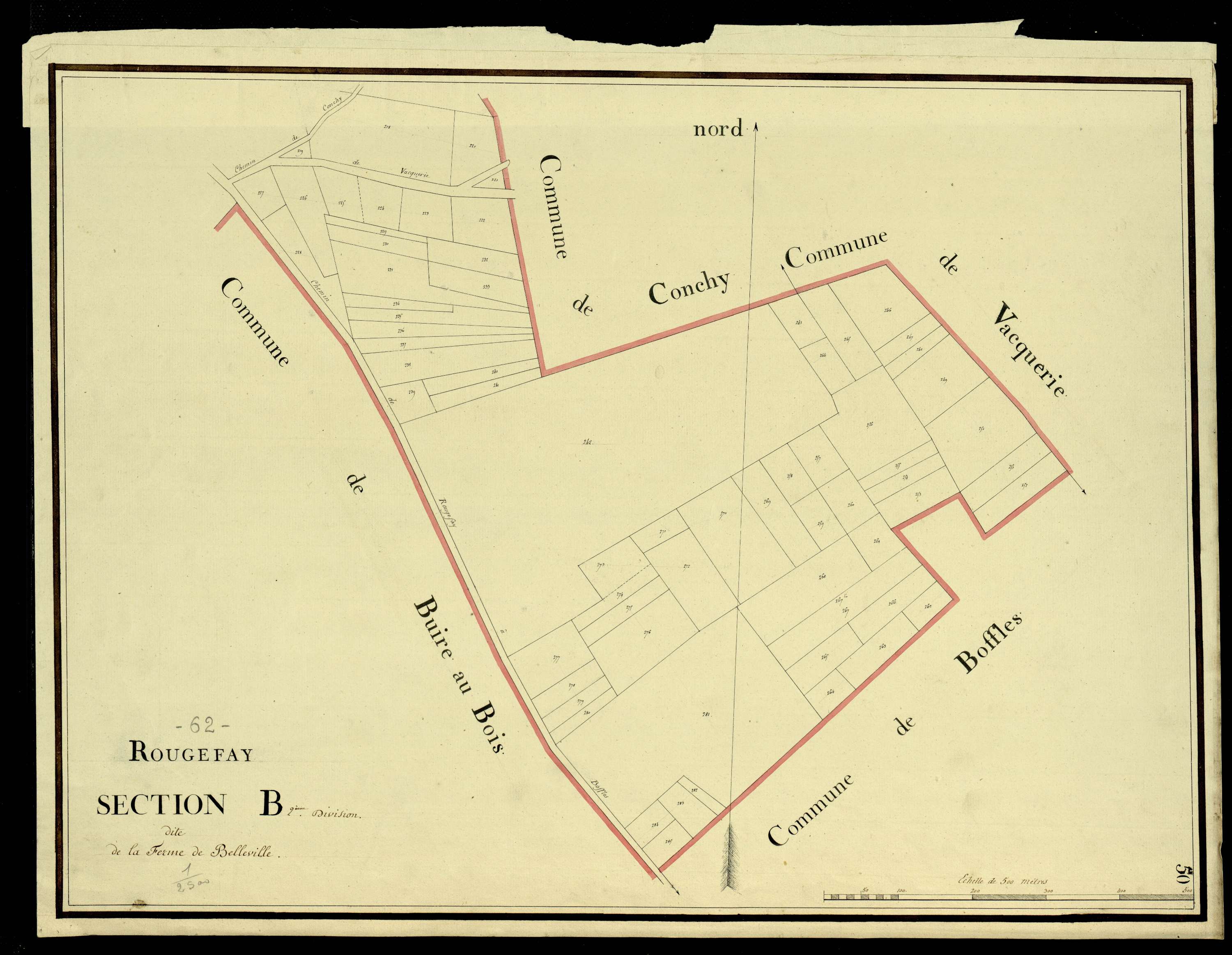 Rougefay - Section B, 2e feuille