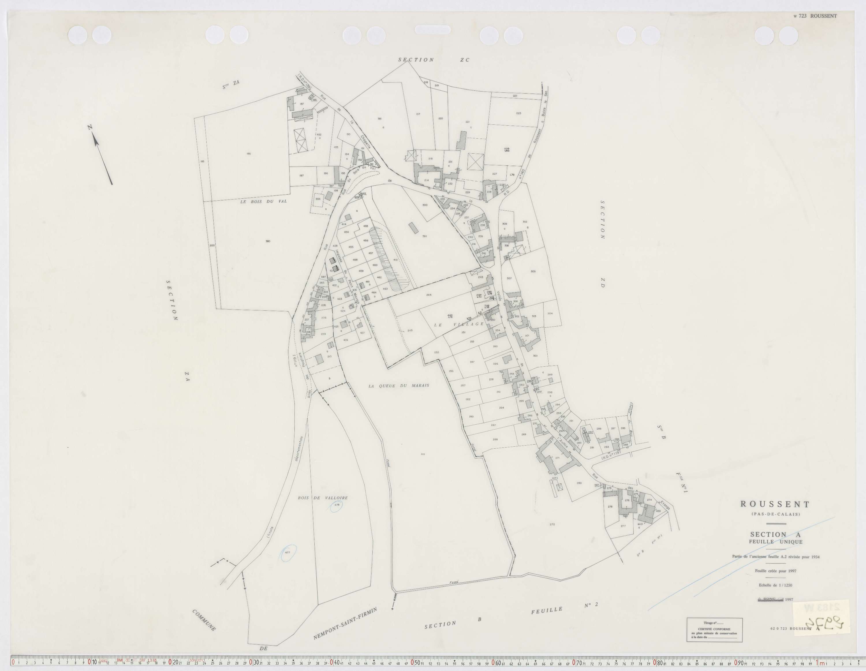Roussent - Section A.