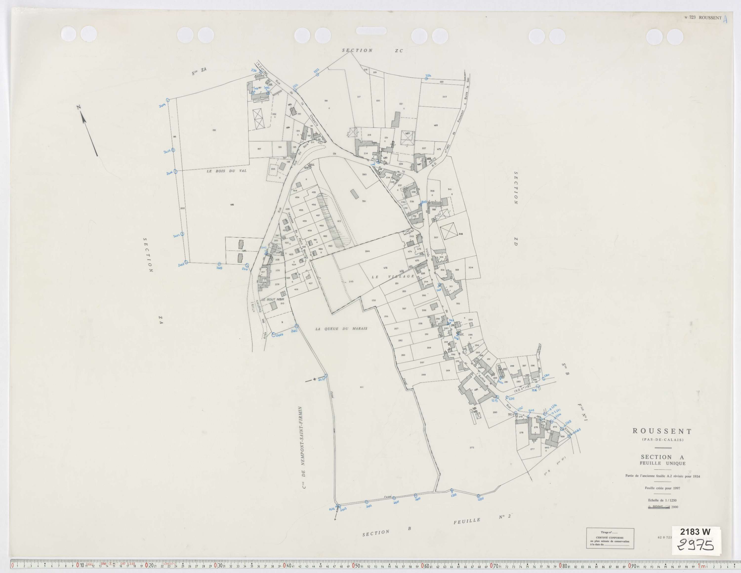 Roussent - Section A.