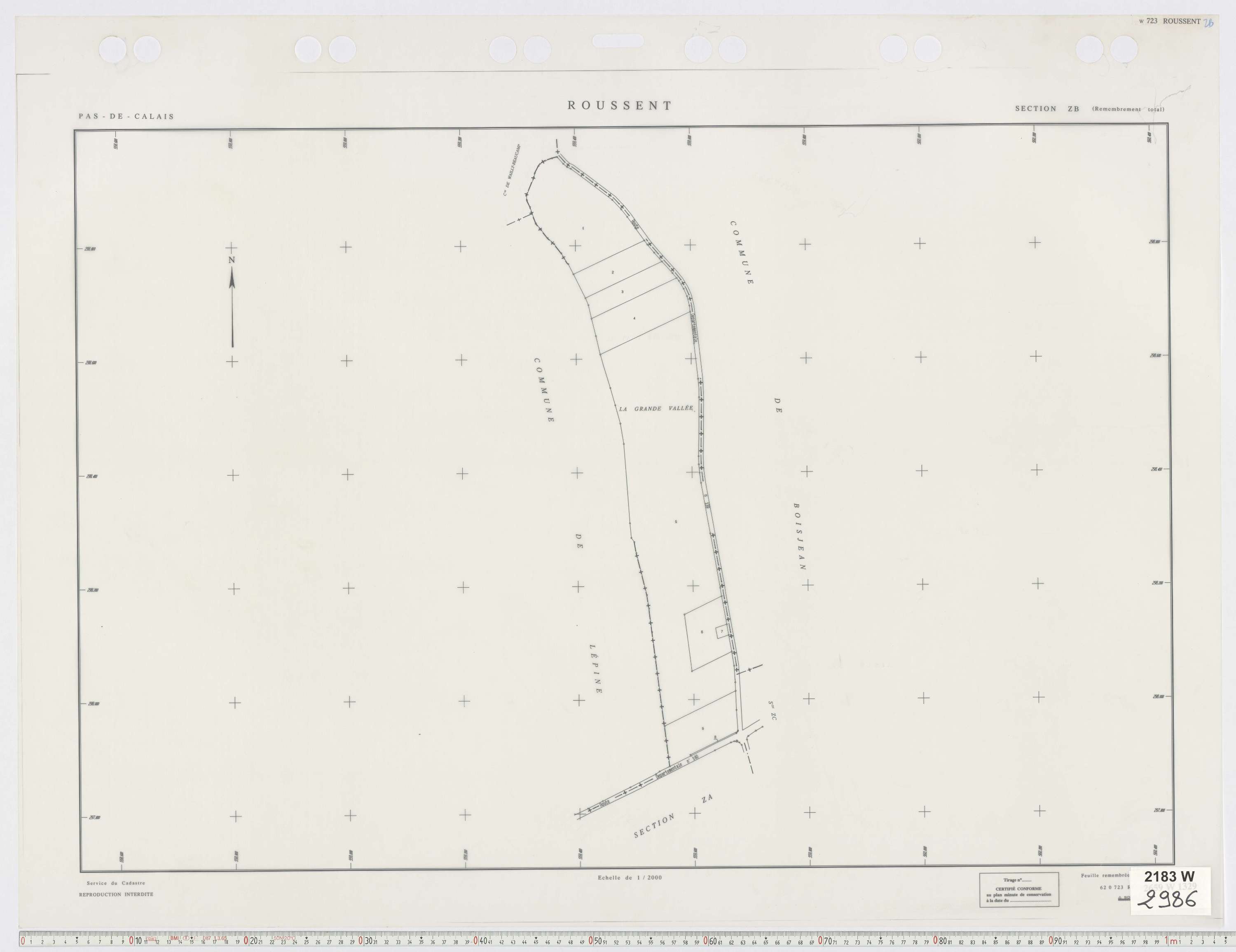 Roussent - Section ZB.