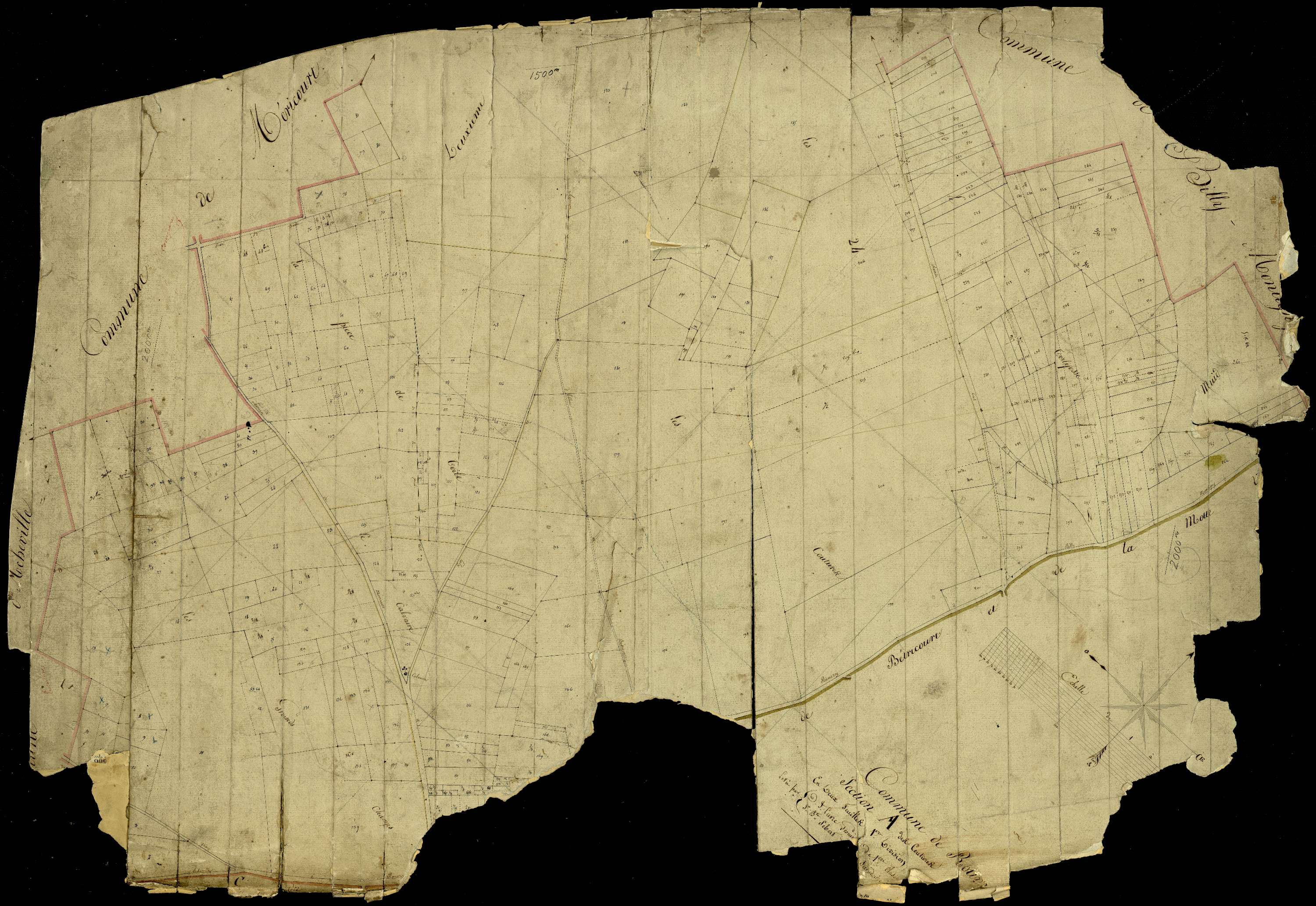 Rouvroy - Section A, 1re feuille