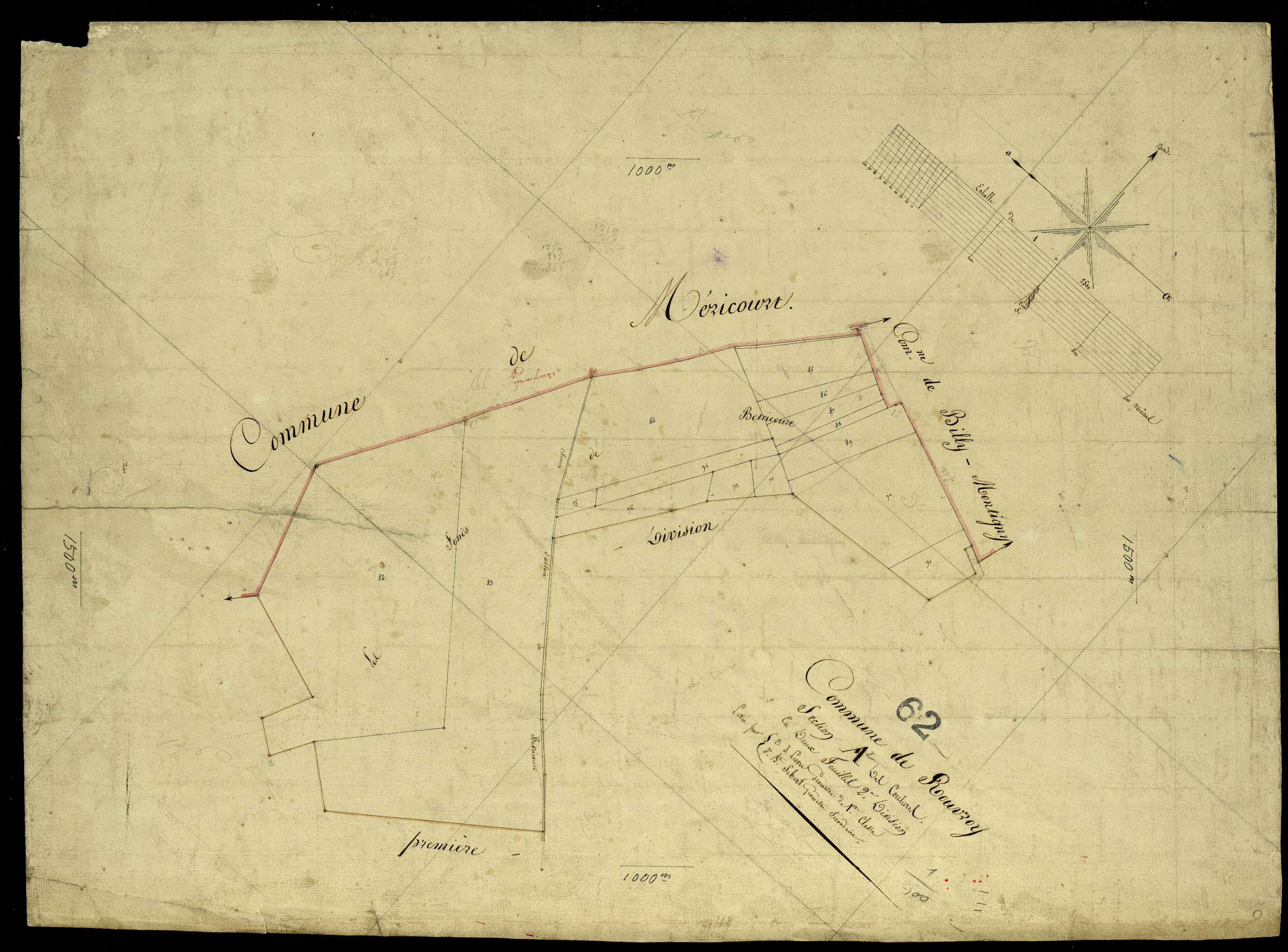 Rouvroy - Section A, 2e feuille