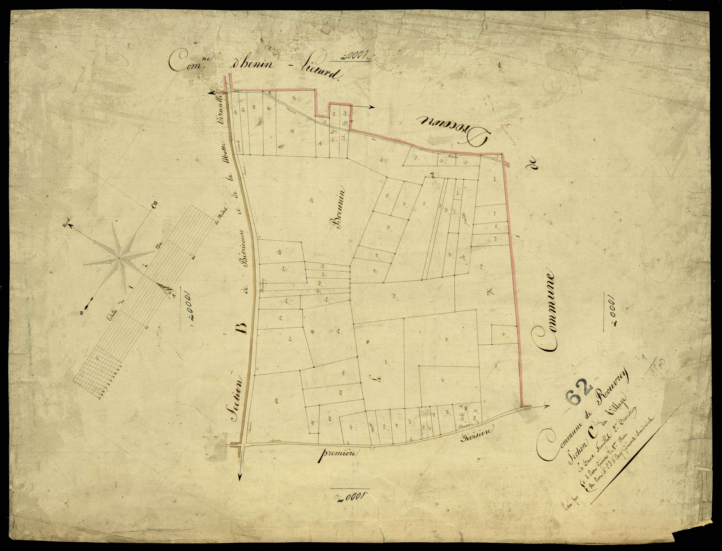 Rouvroy - Section C, 2e feuille