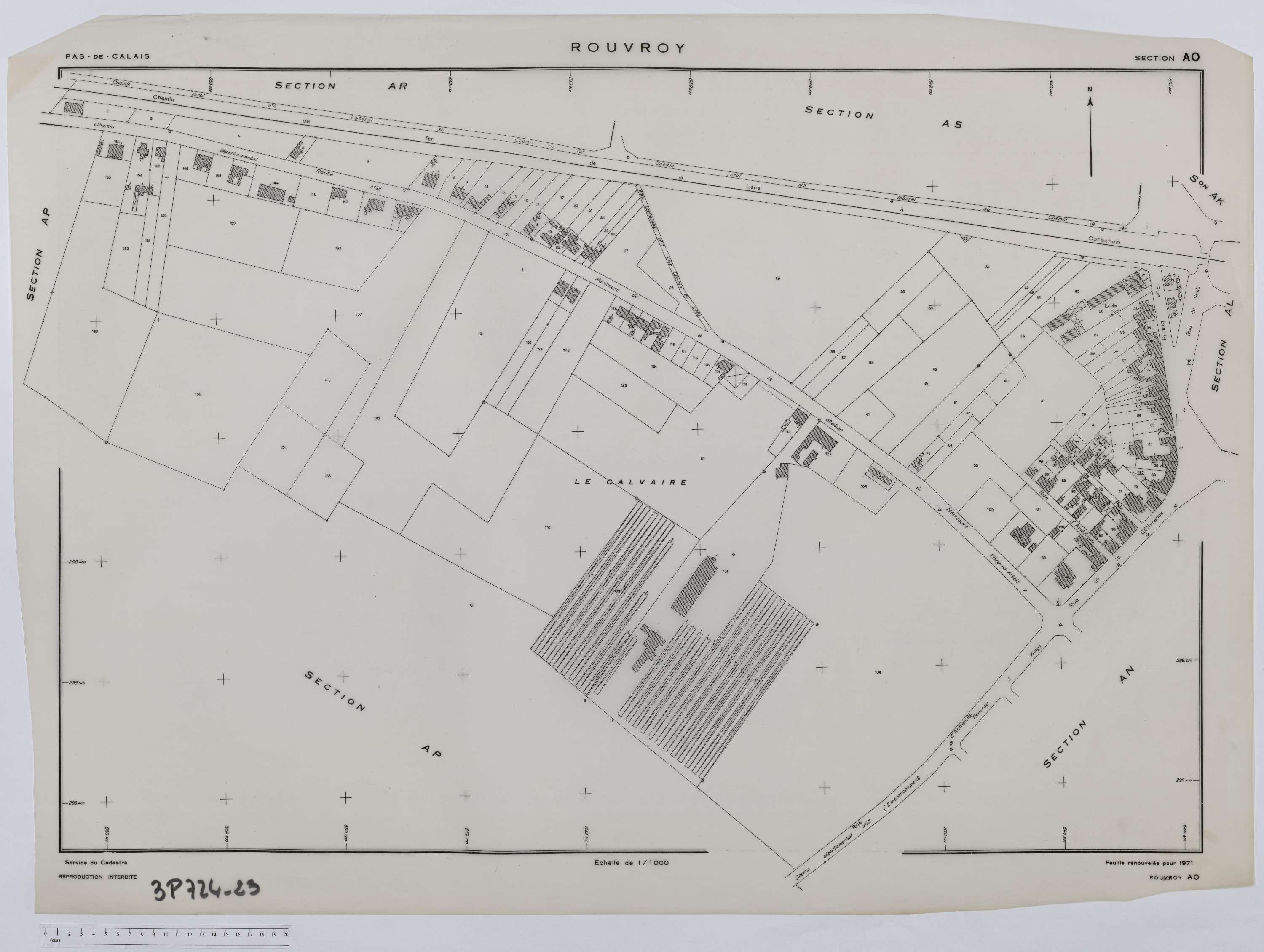 Rouvroy - Section AO.