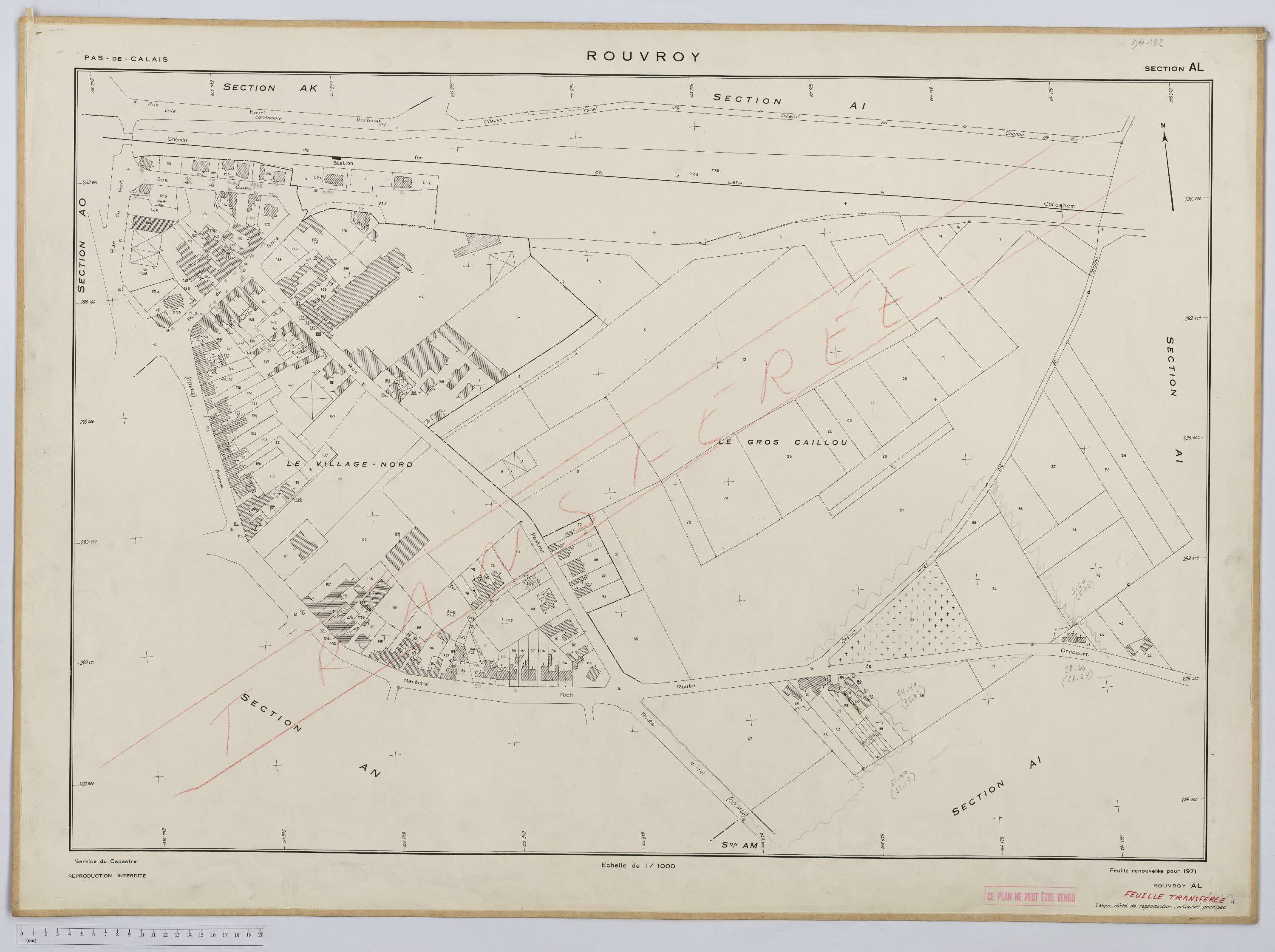 Rouvroy - Section AL.