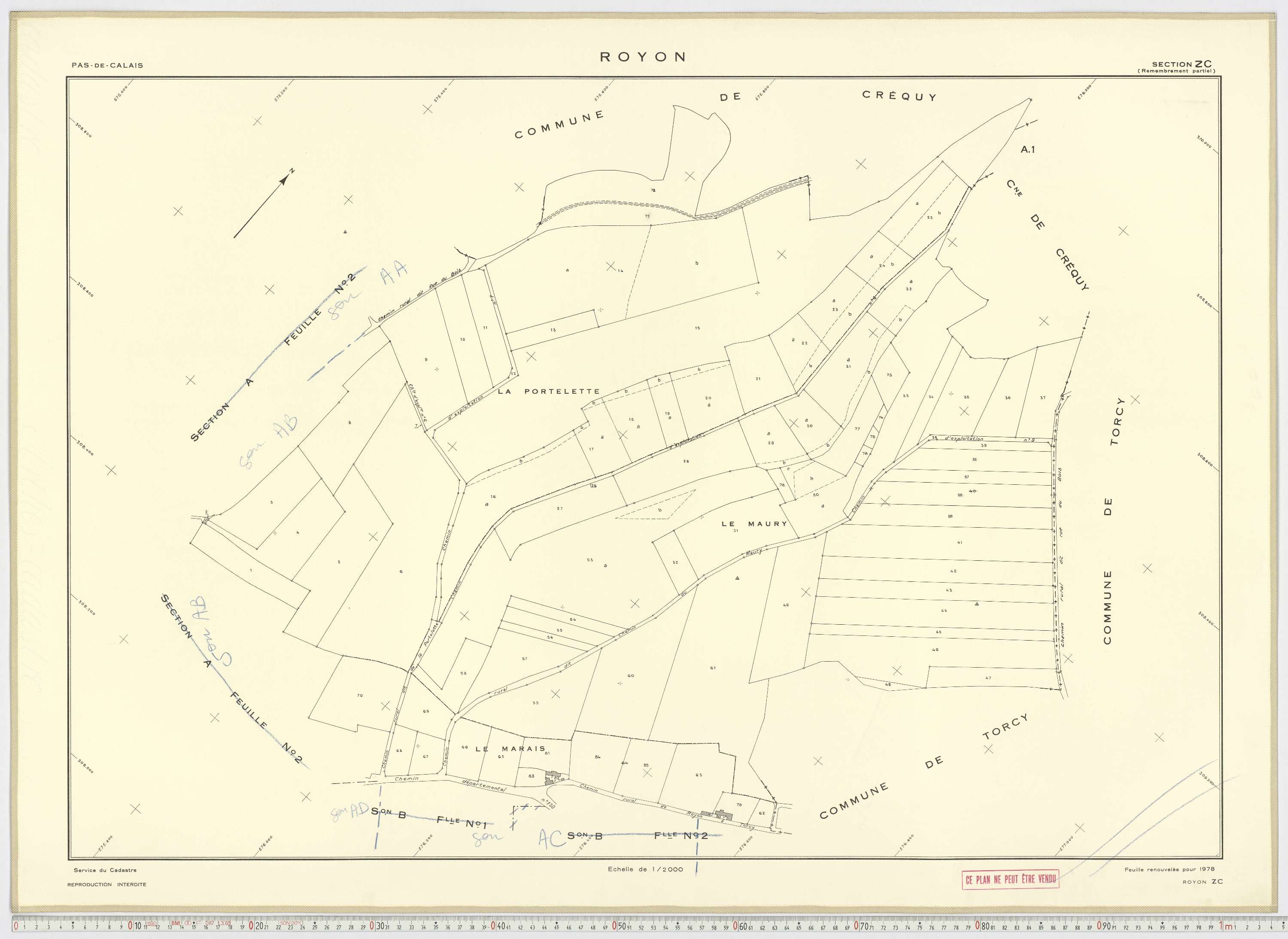 Royon - Section ZC.