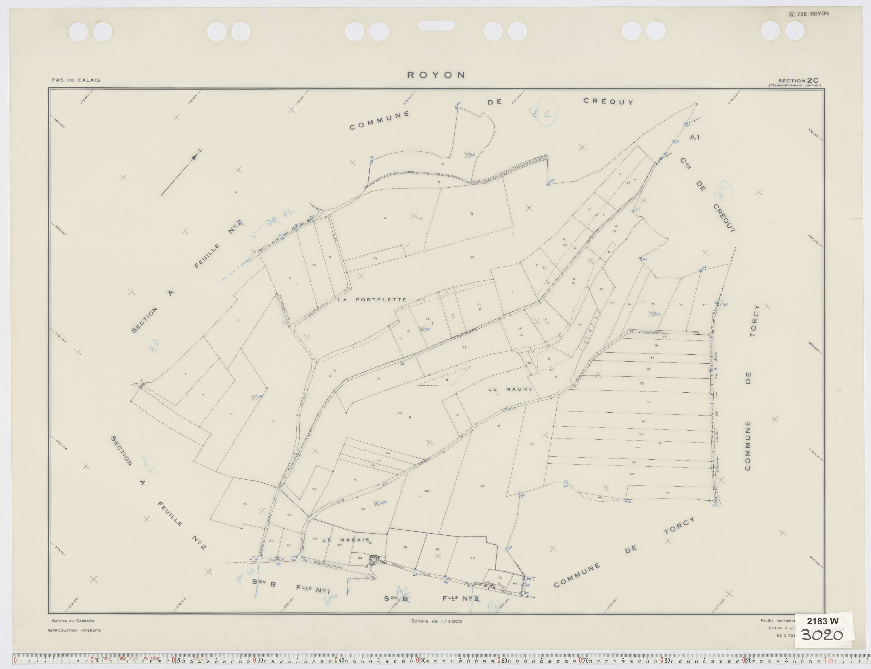 Royon - Section ZC.