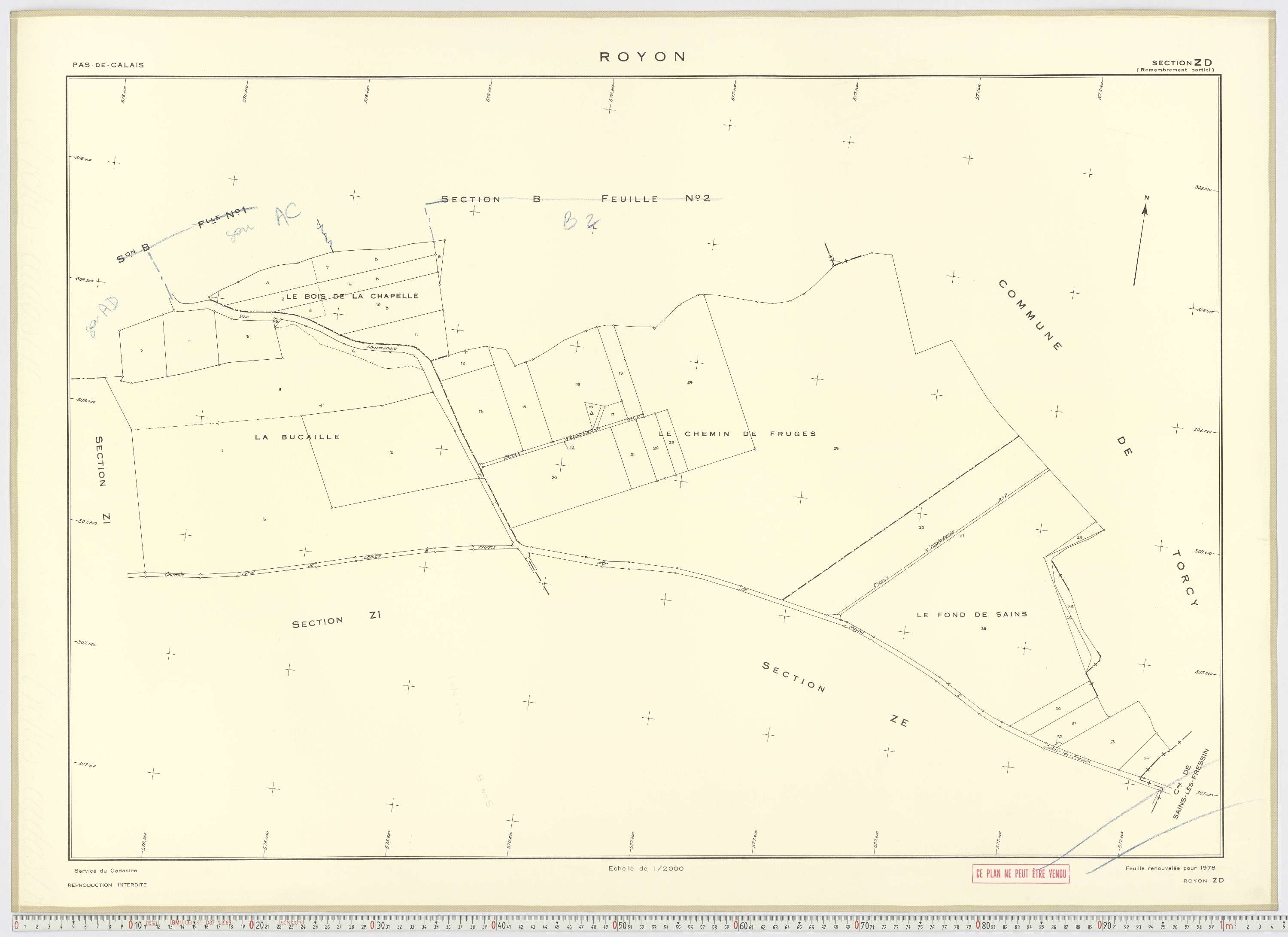 Royon - Section ZD.