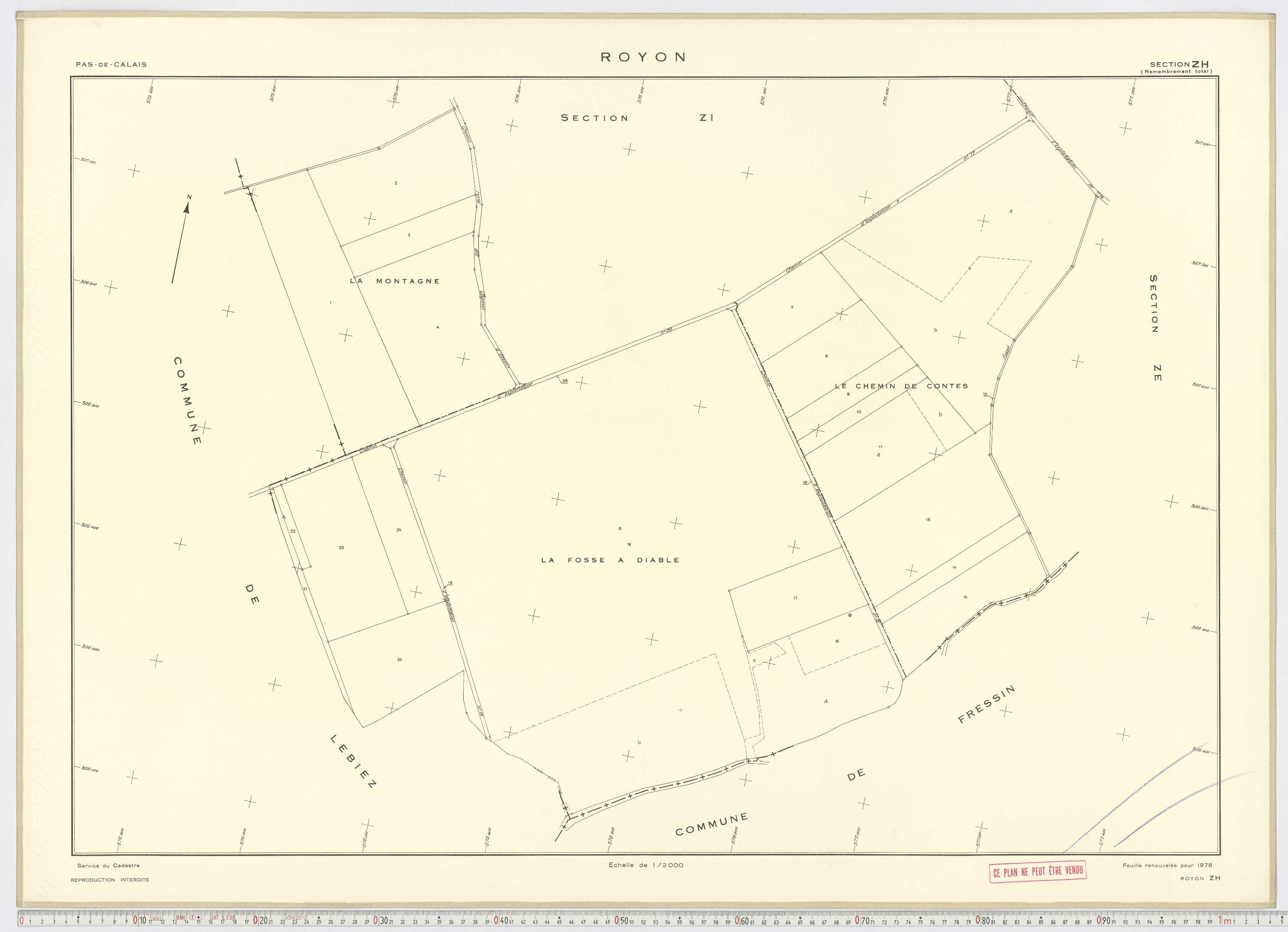 Royon - Section ZH.