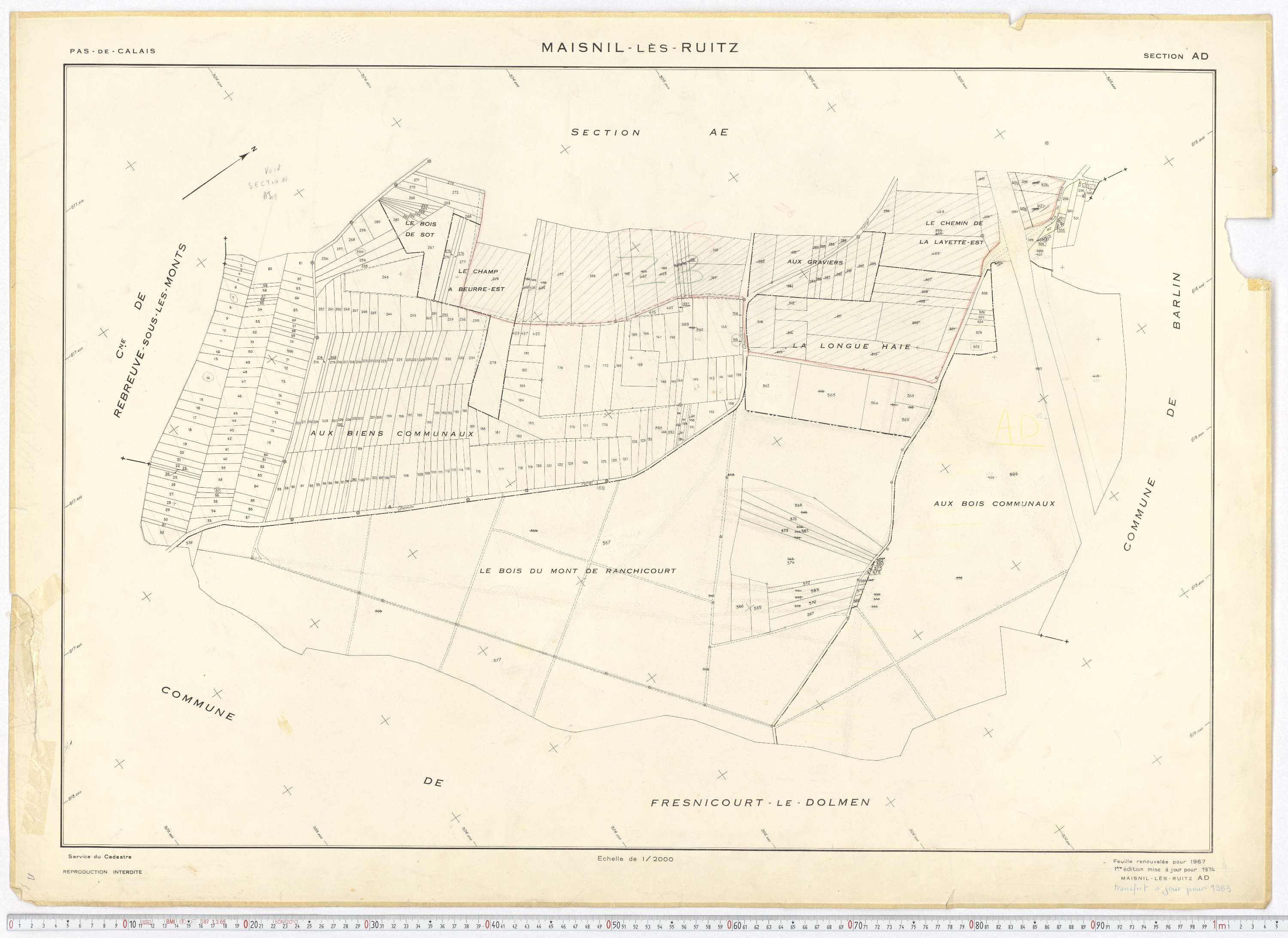 Ruitz - Section AD.