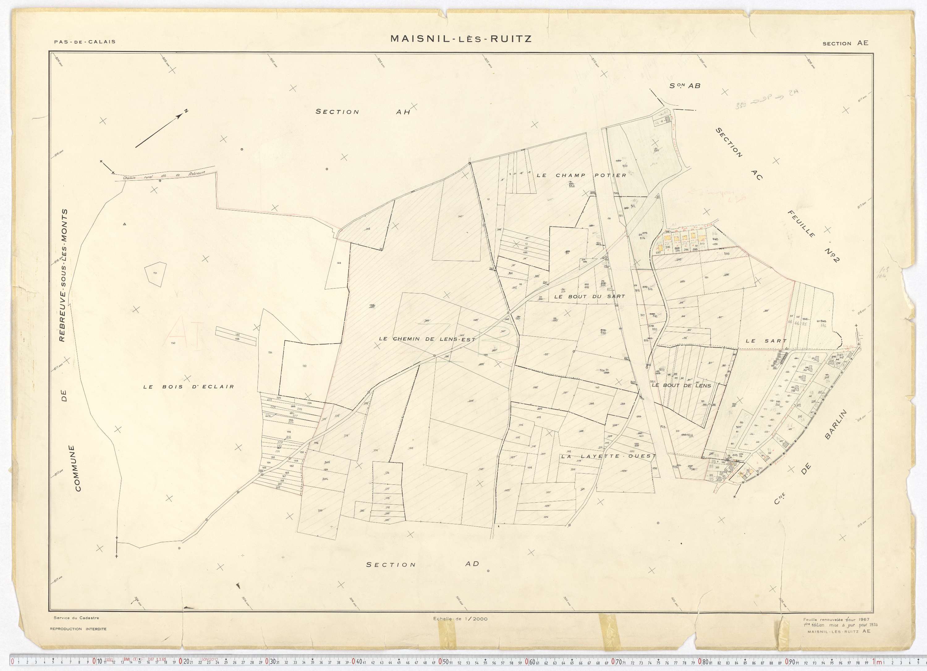 Ruitz - Section AD.