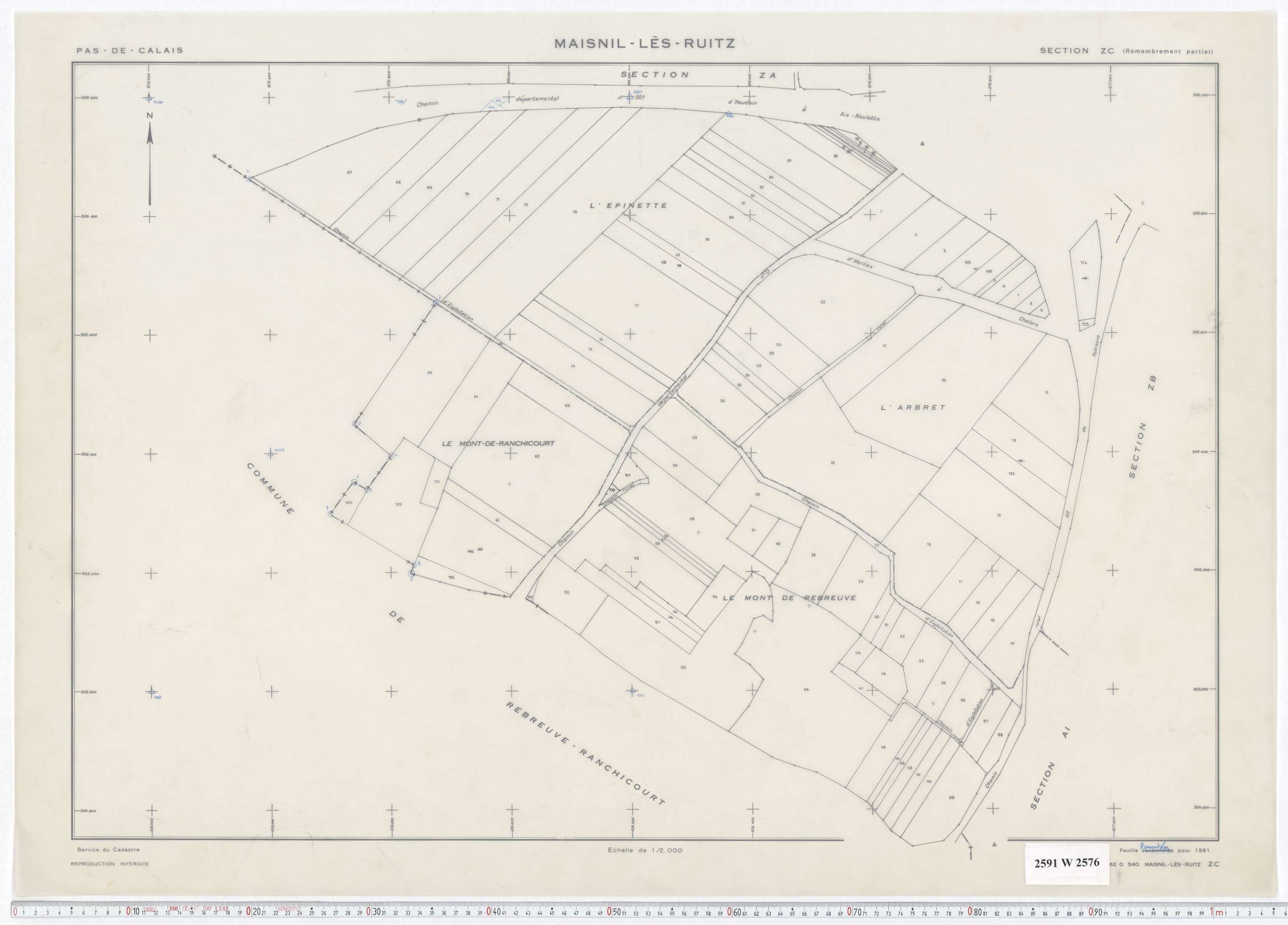 Ruitz - Section ZC.