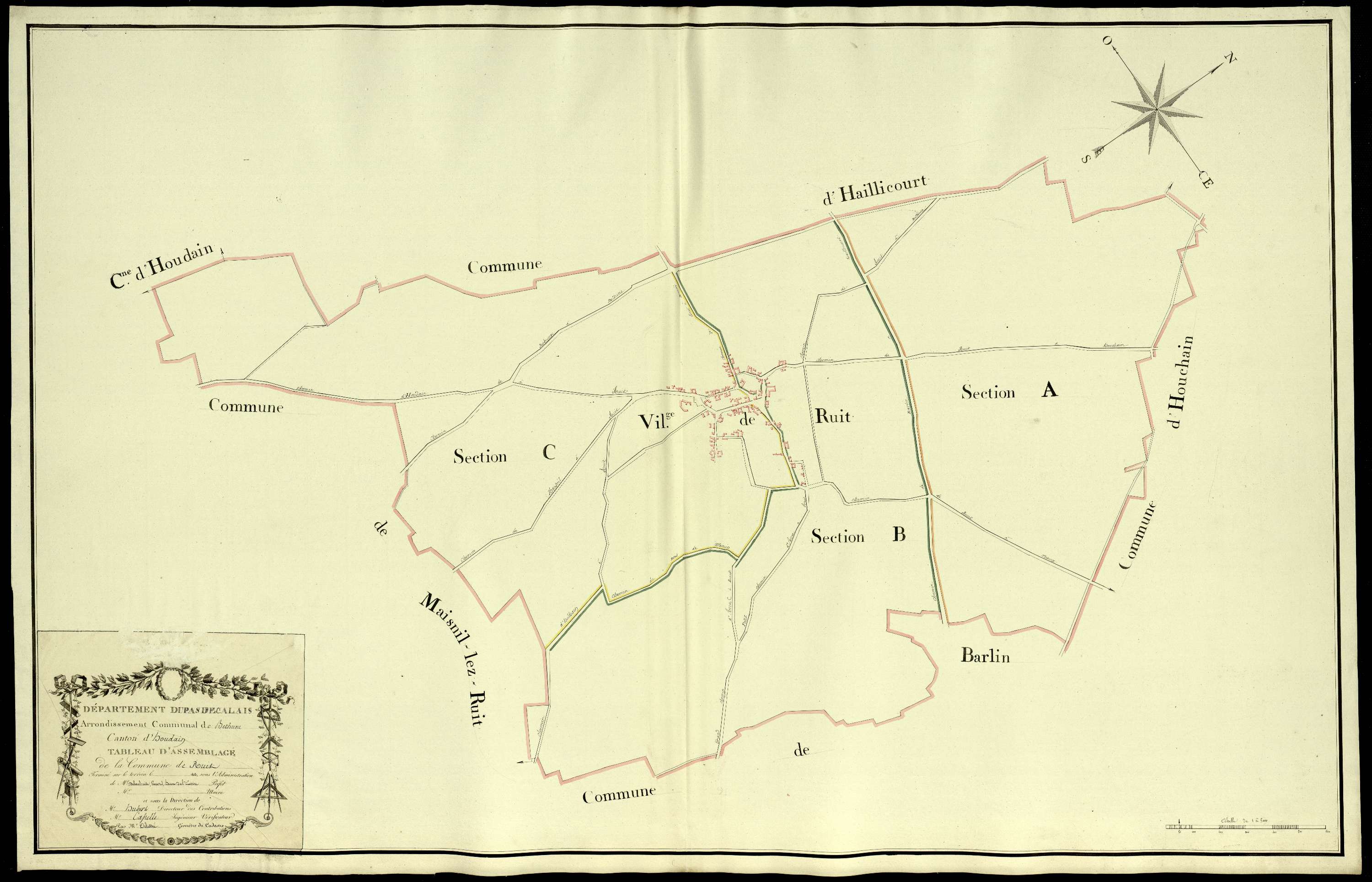 Ruitz - Tableau d'assemblage