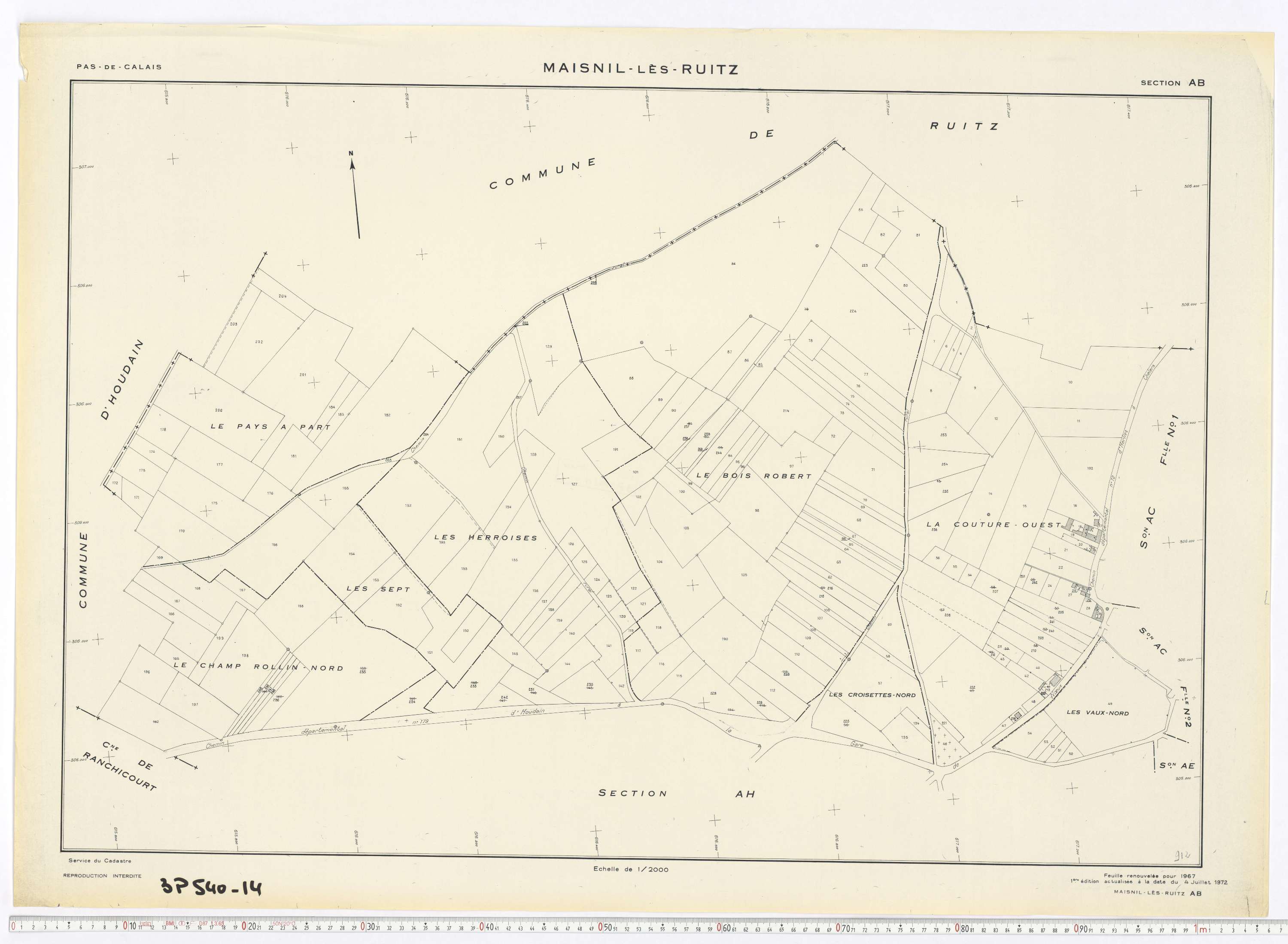 Ruitz - Section AB.