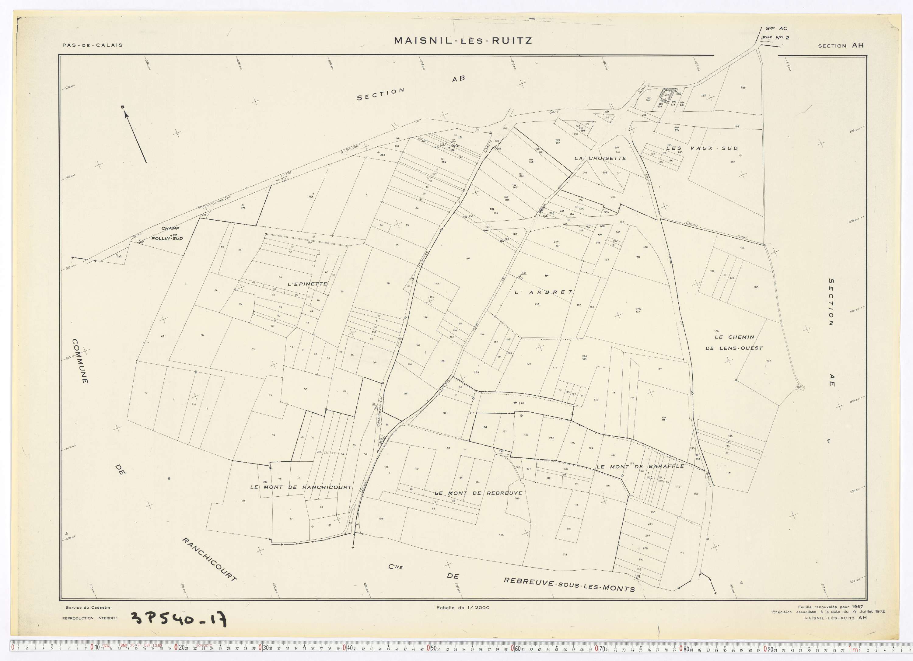 Ruitz - Section AH.