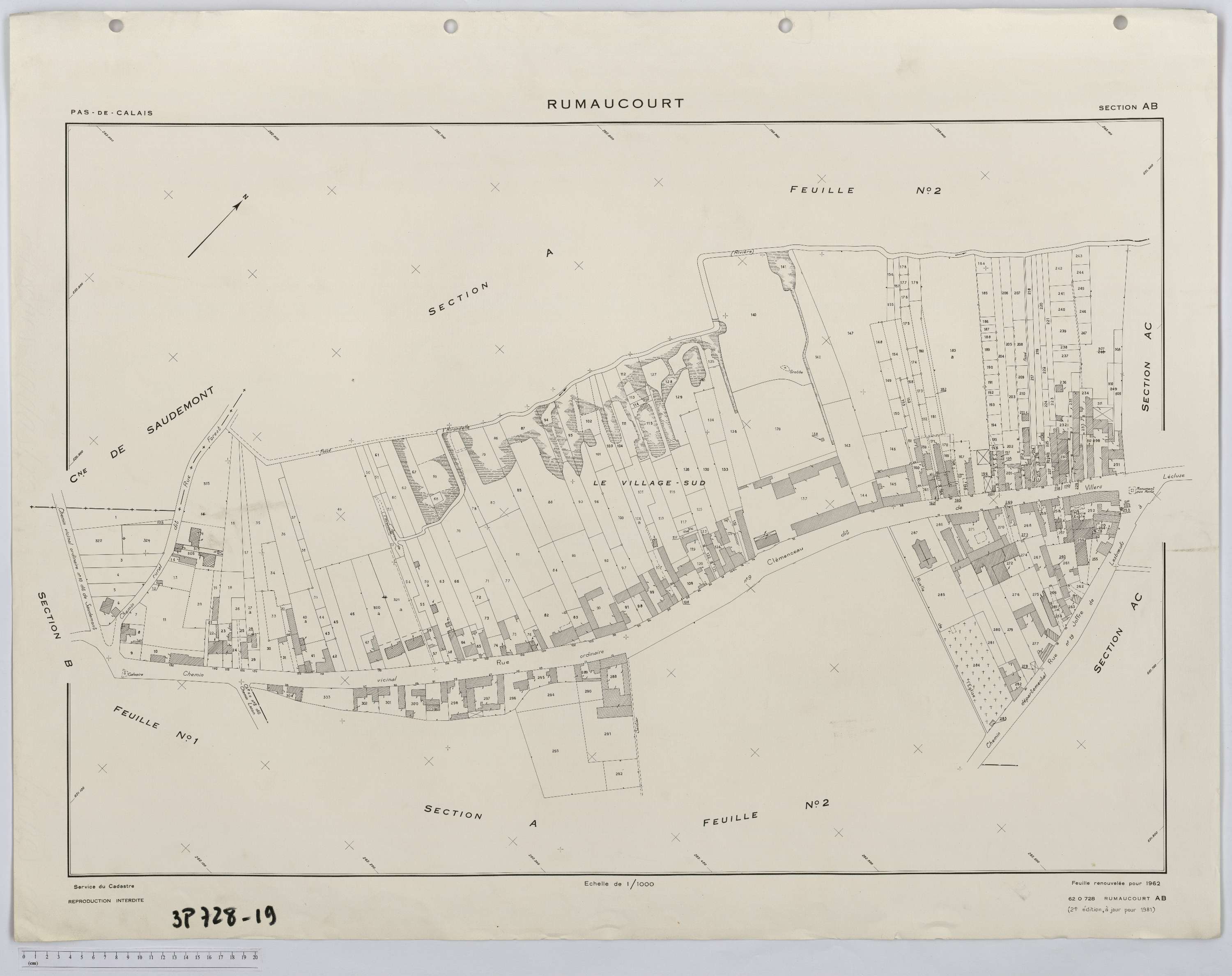 Rumaucourt - Section AB.