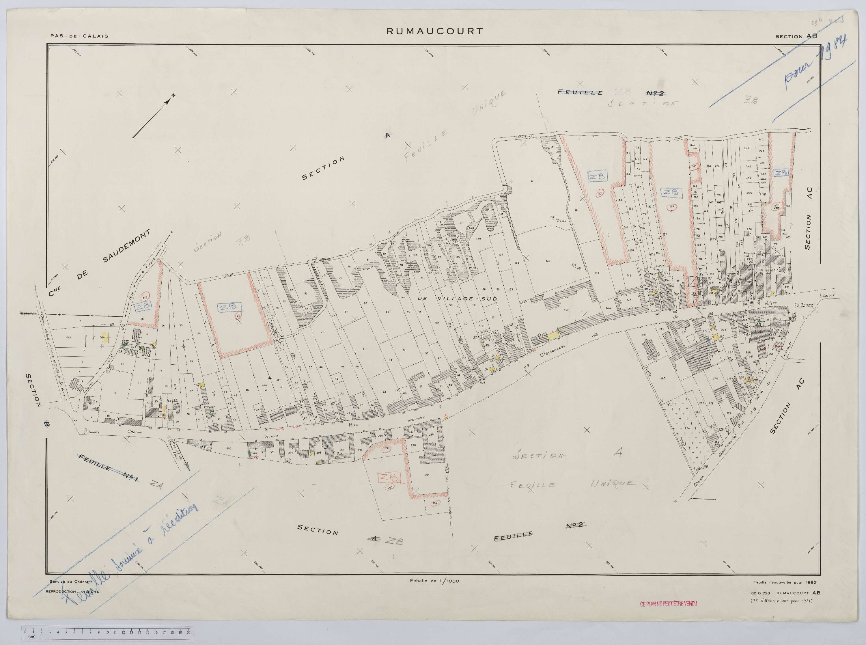 Rumaucourt - Section AB.