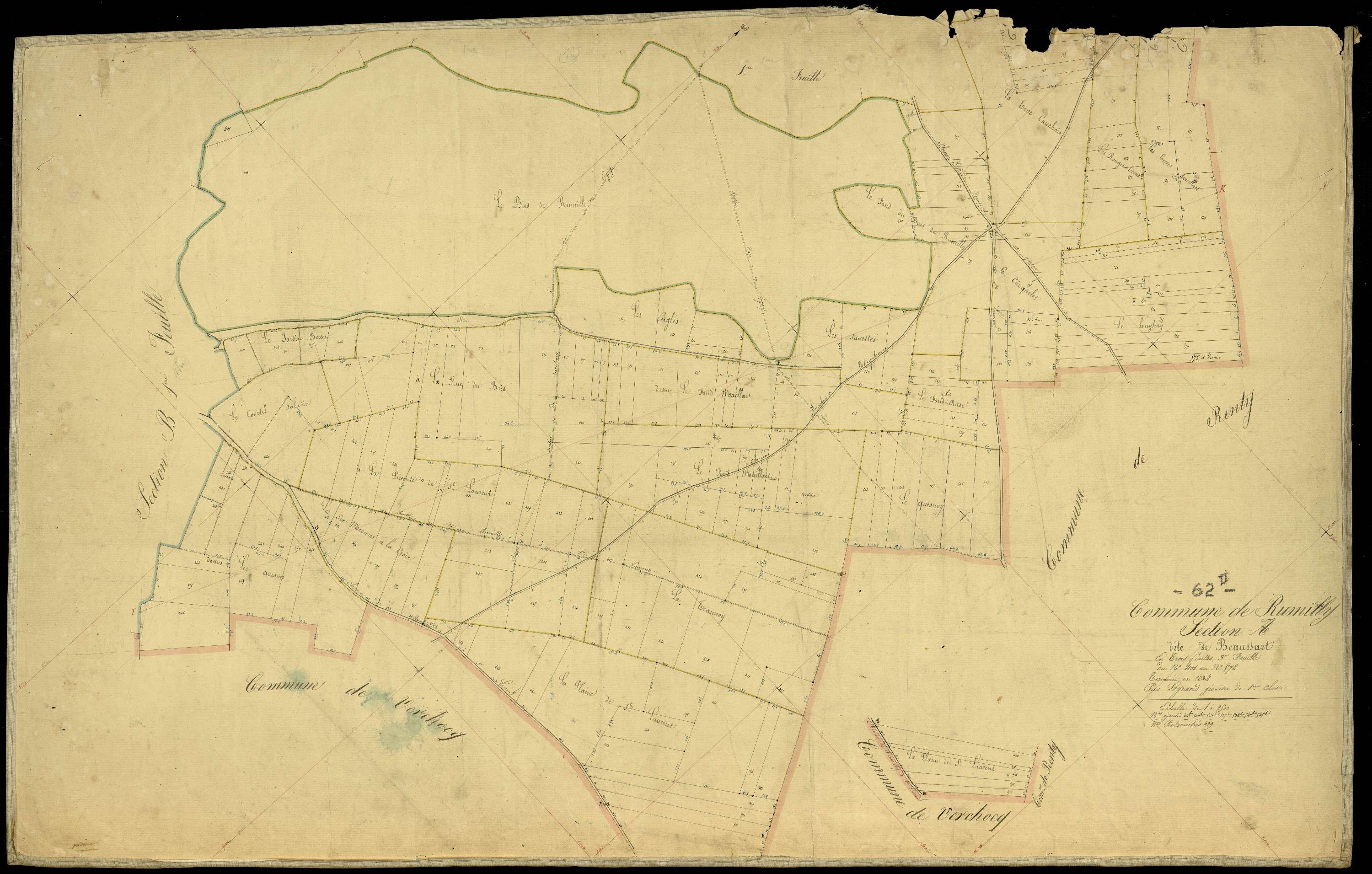 Rumilly - Section A, 3e feuille