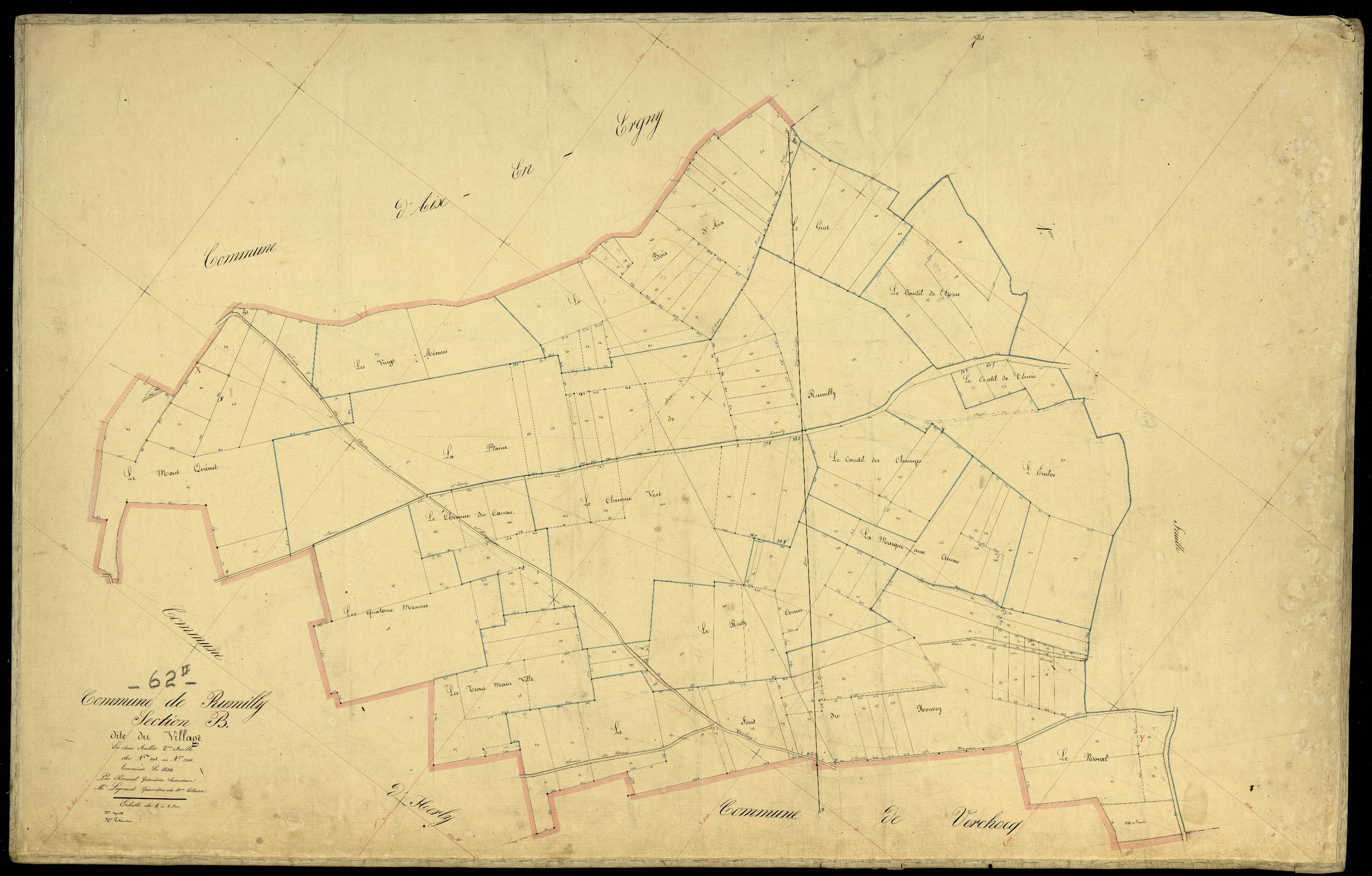 Rumilly - Section B, 2e feuille
