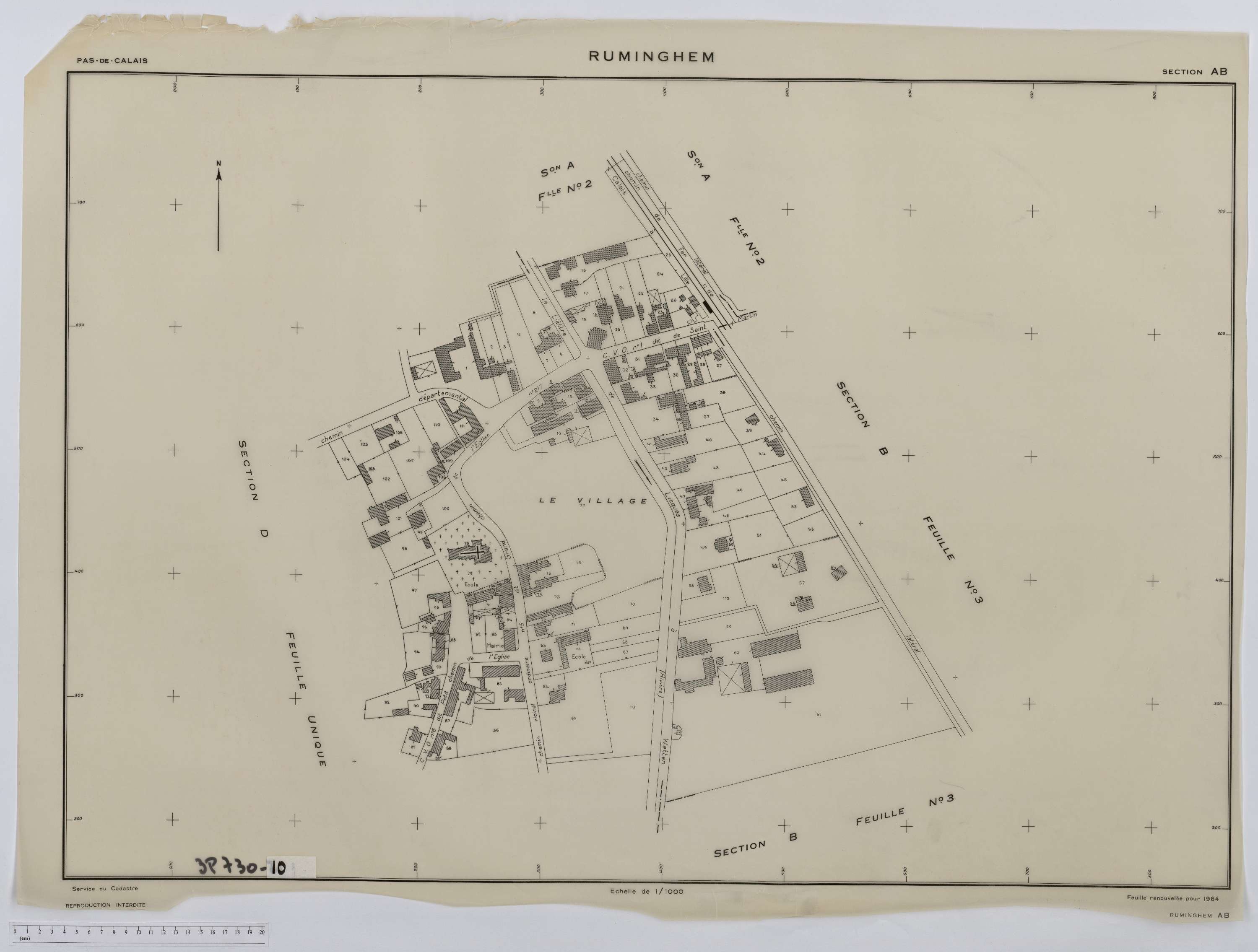 Ruminghem - Section AB.