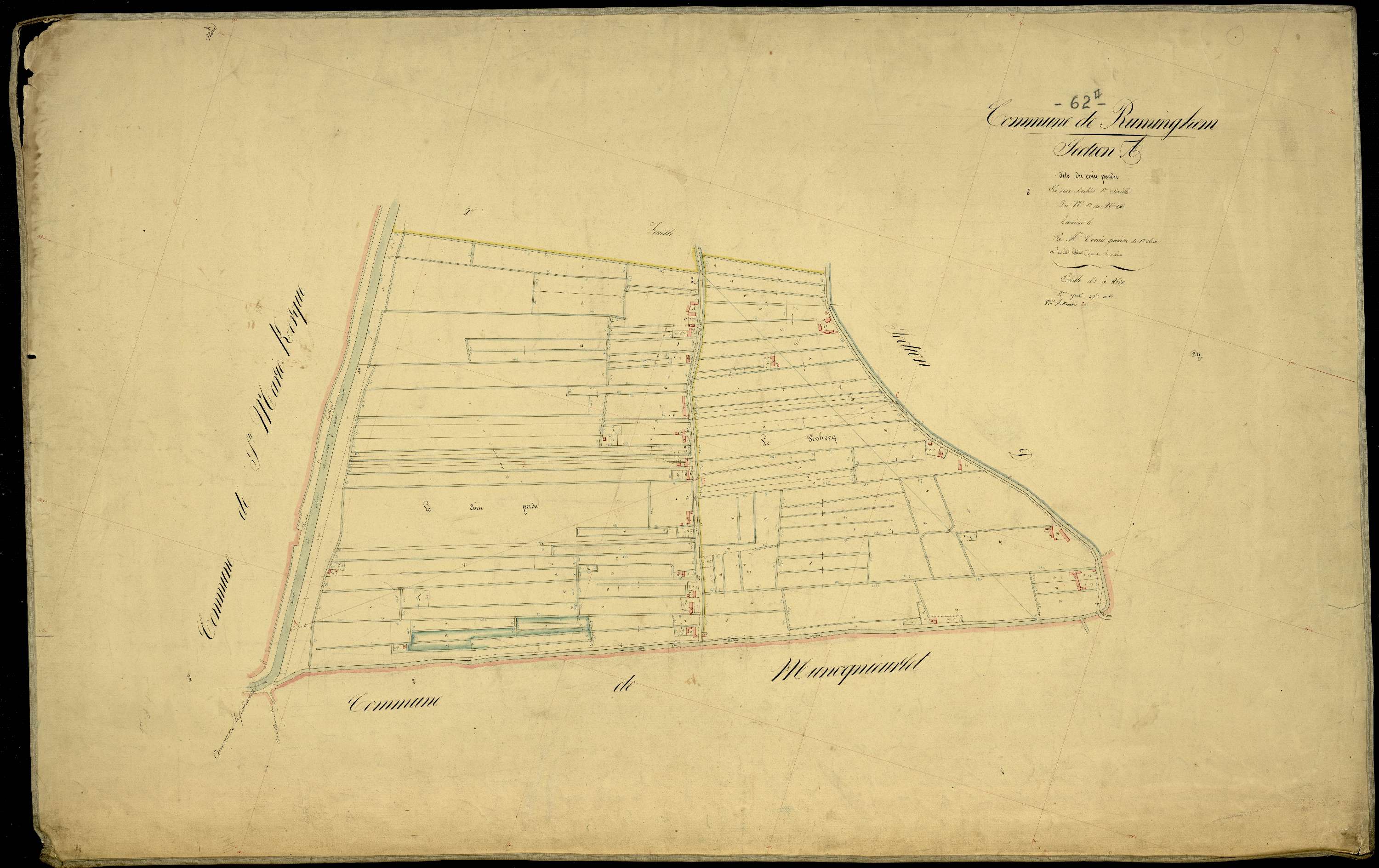 Ruminghem - Section A, 1re feuille
