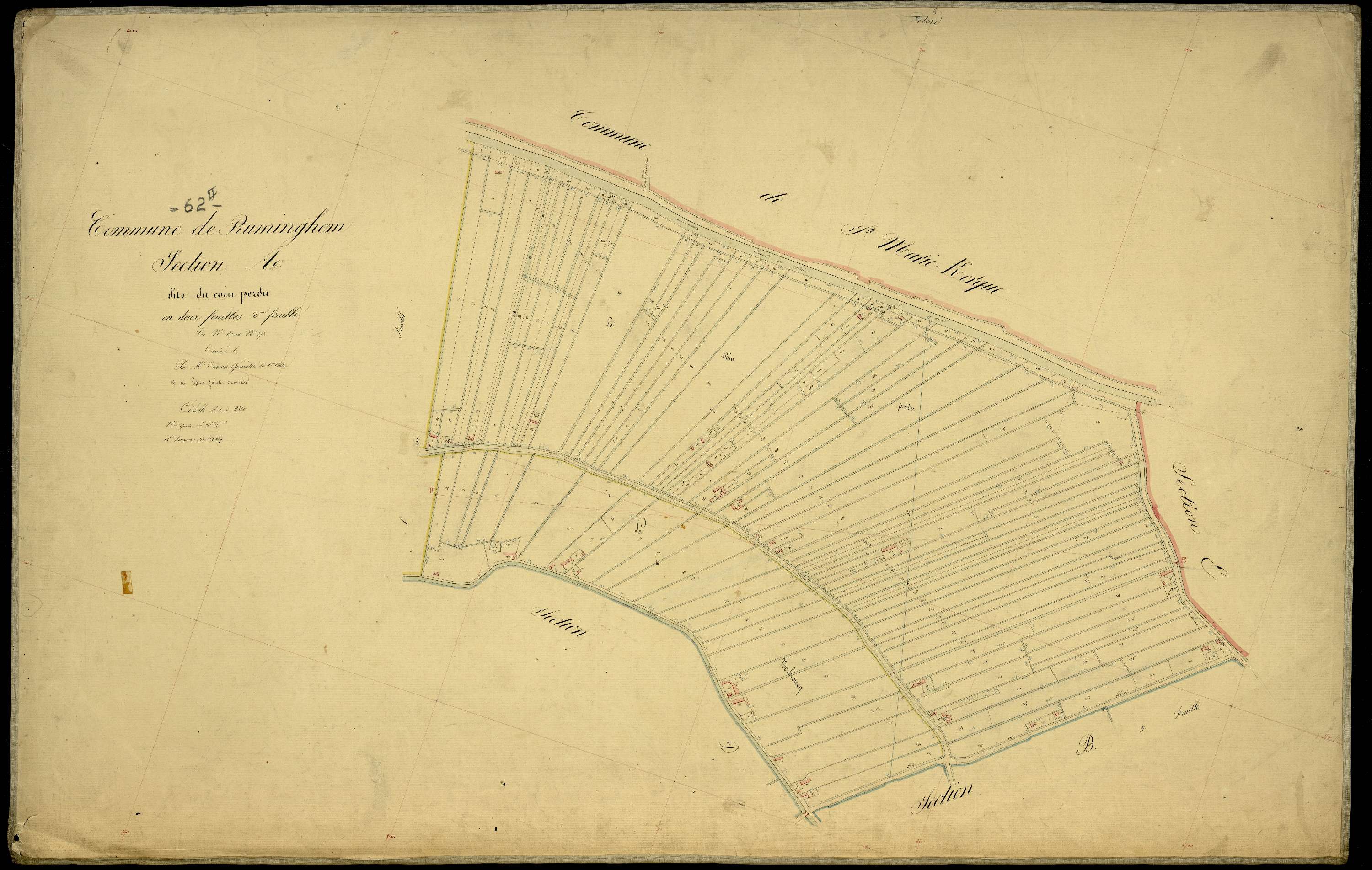 Ruminghem - Section A, 2e feuille