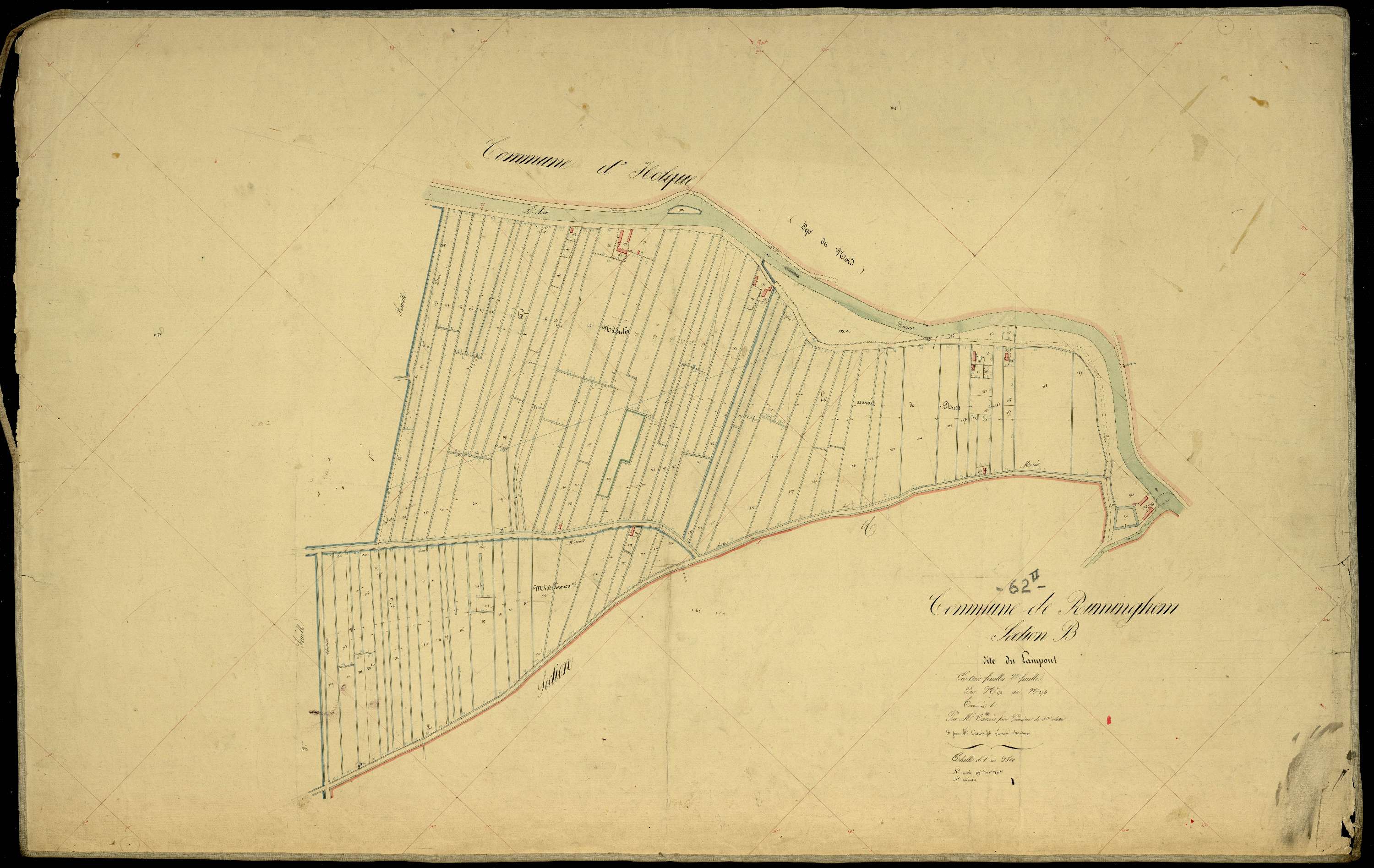 Ruminghem - Section B, 2e feuille