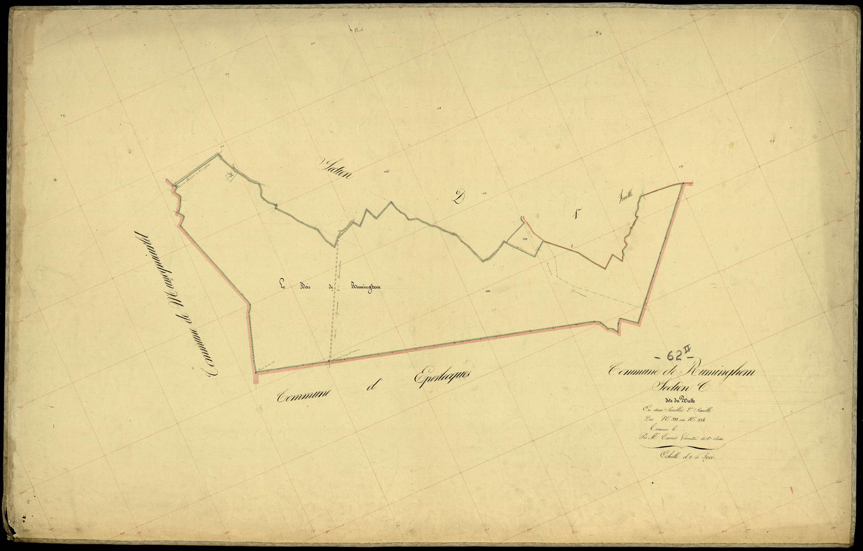 Ruminghem - Section C, 2e feuille