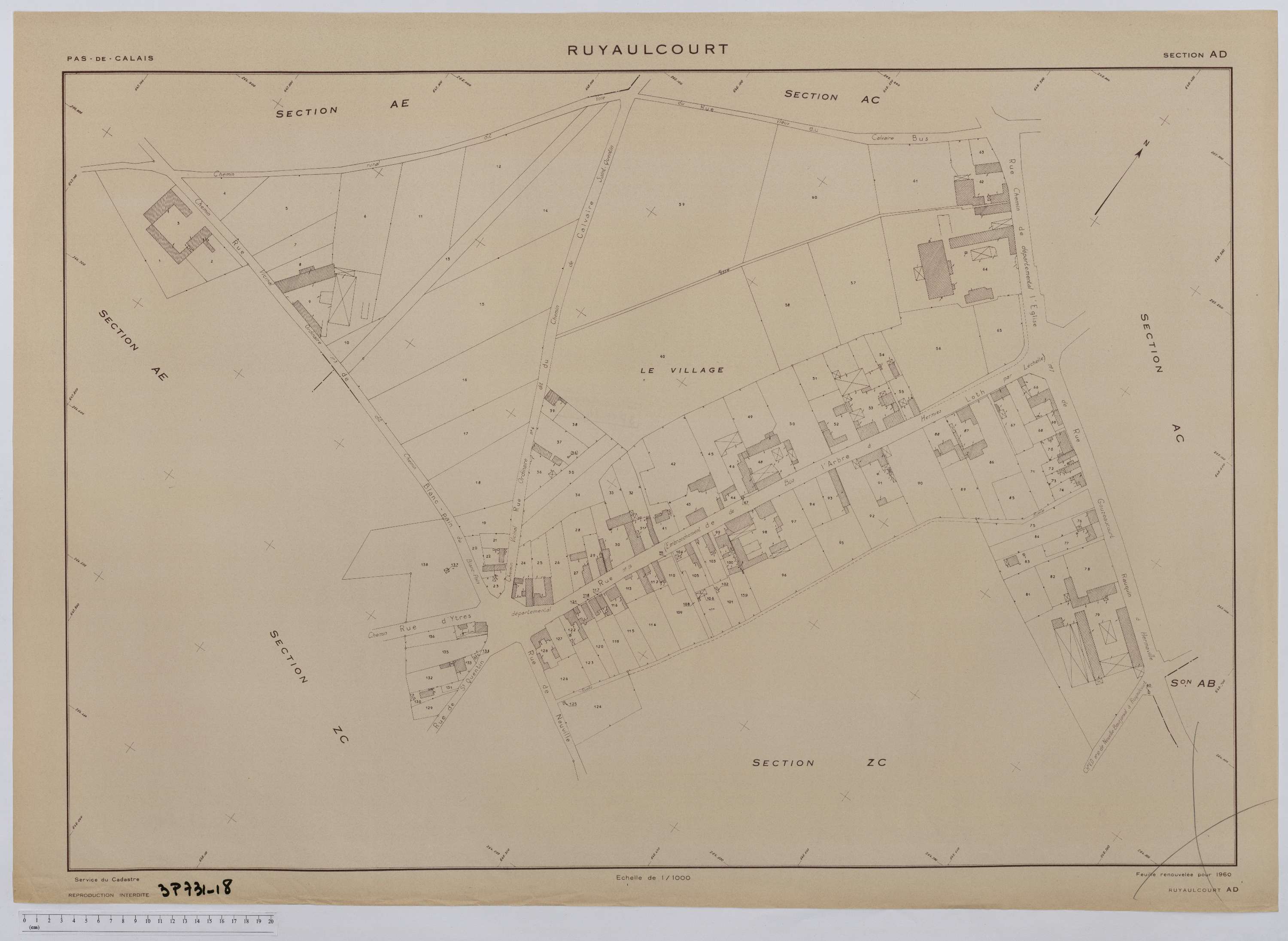 Ruyaulcourt - Section AD.
