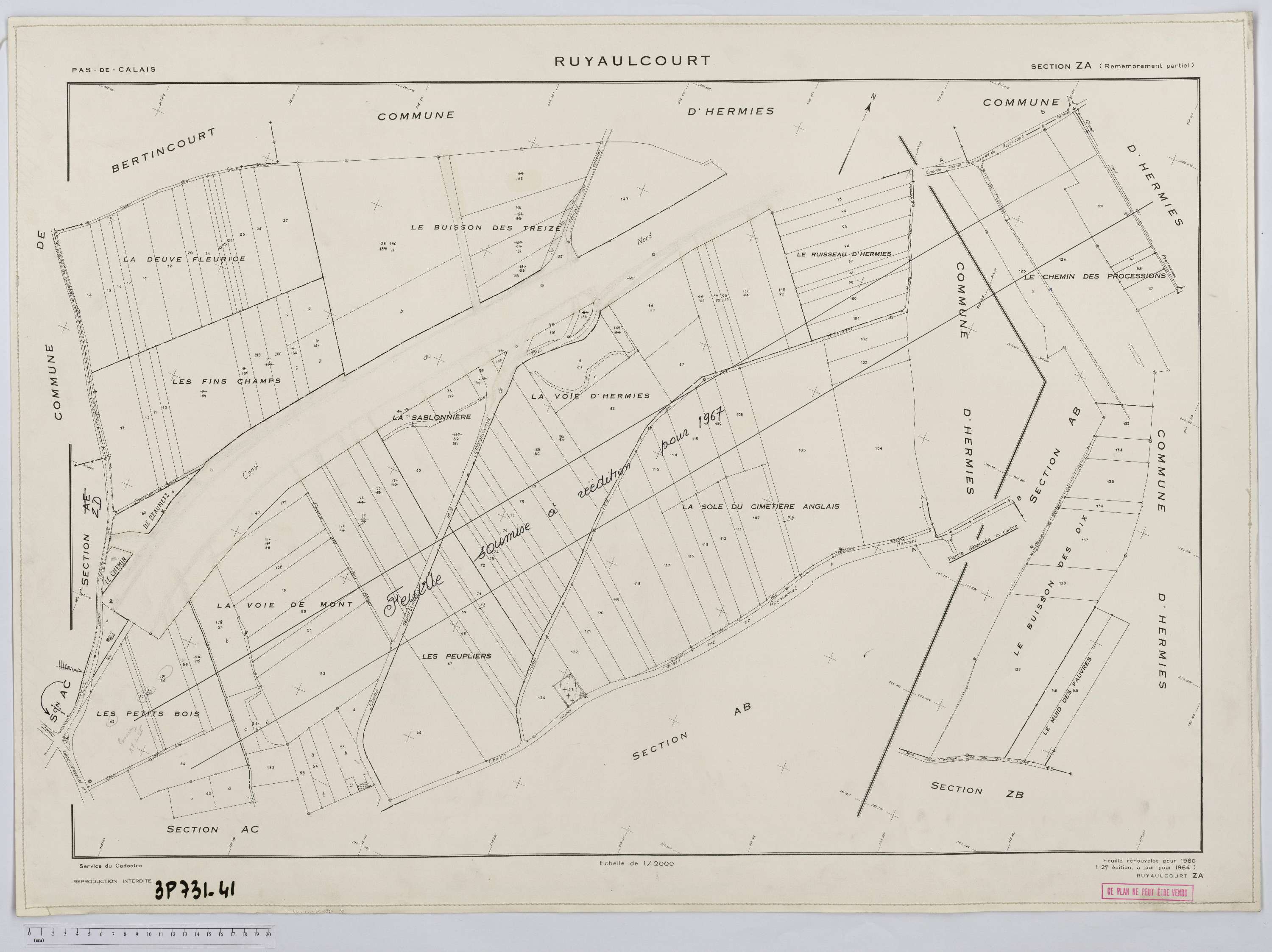 Ruyaulcourt - Section ZA.
