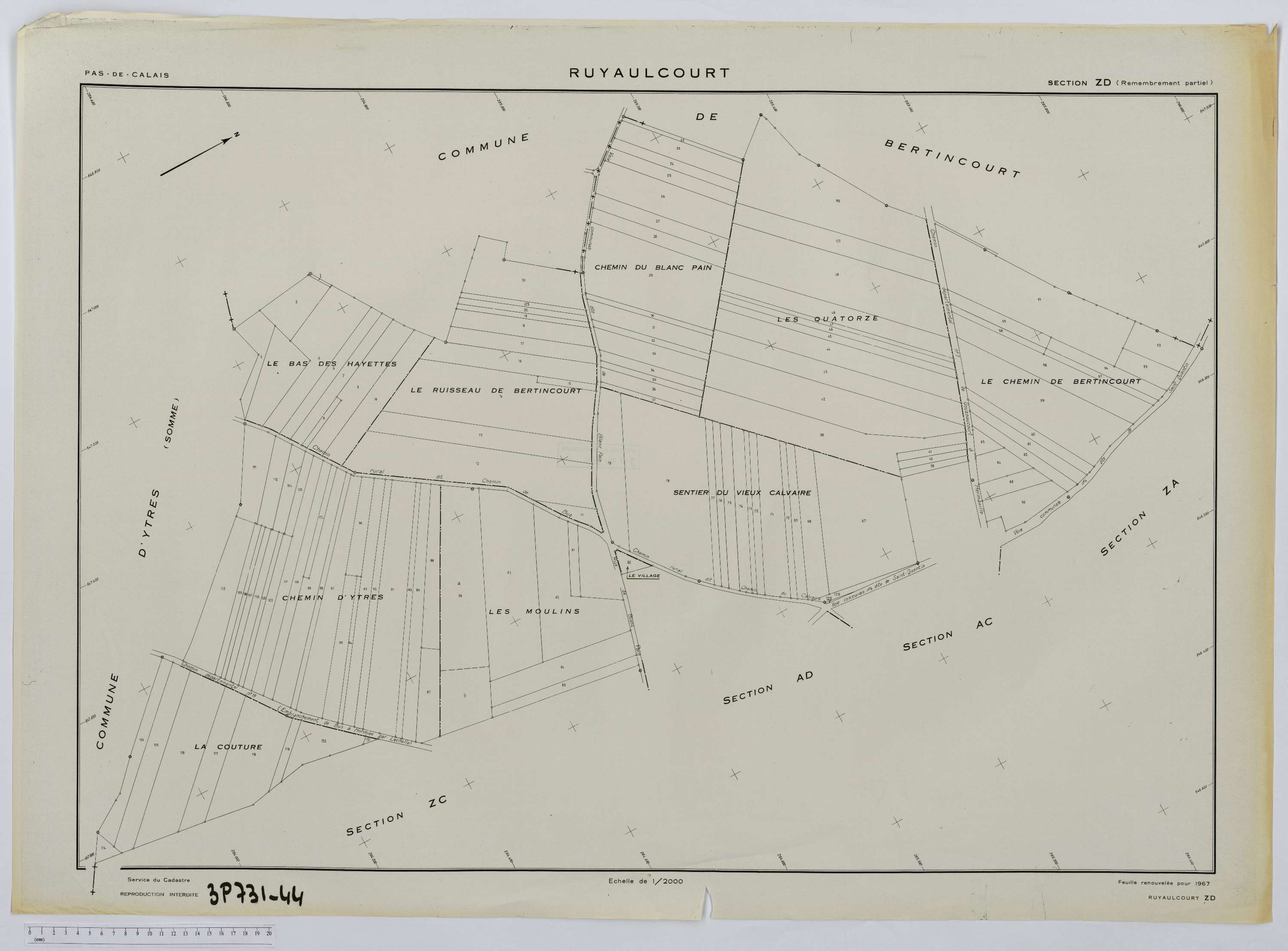 Ruyaulcourt - Section ZD.
