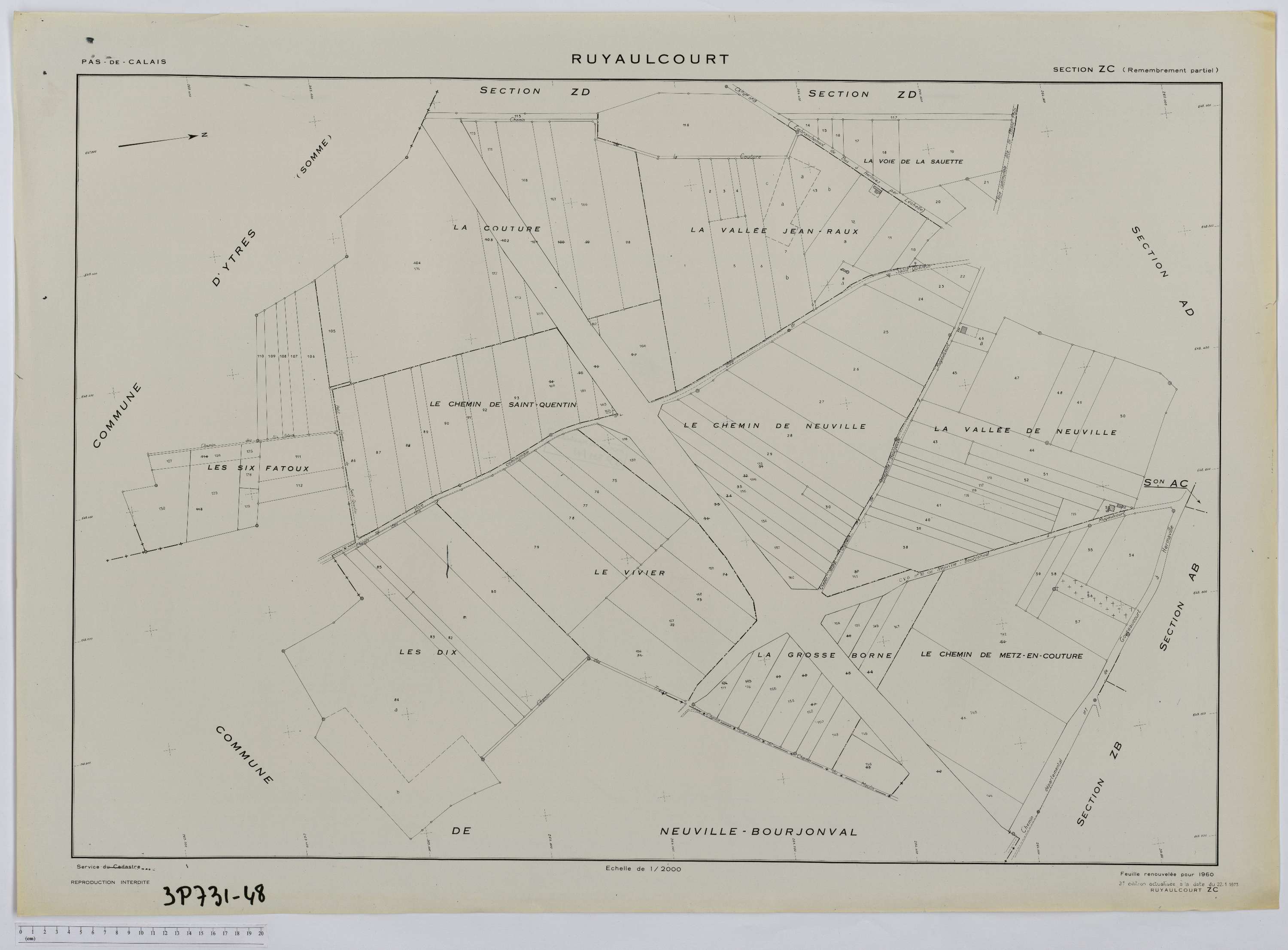 Ruyaulcourt - Section ZC.