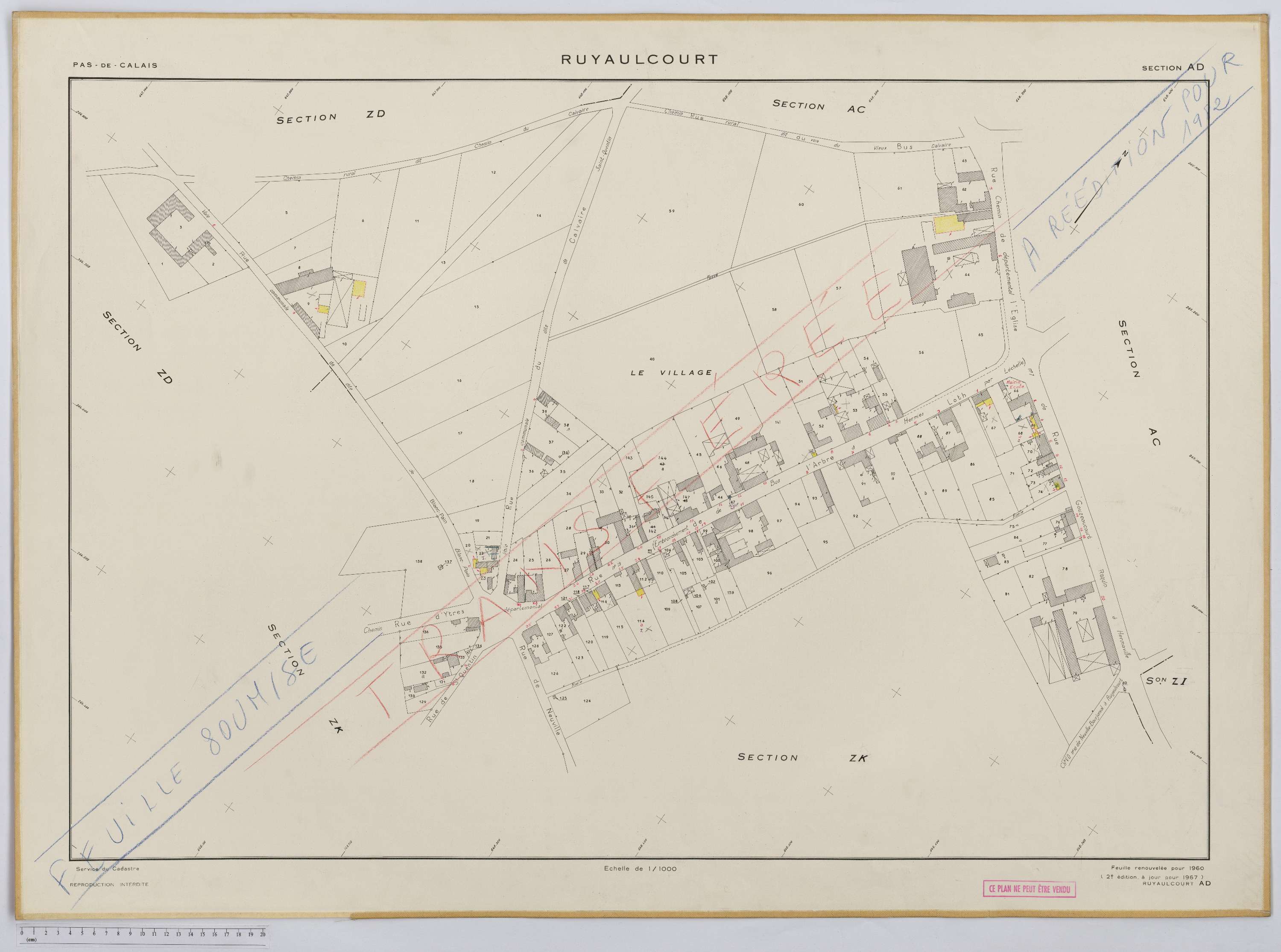 Ruyaulcourt - Section AD.