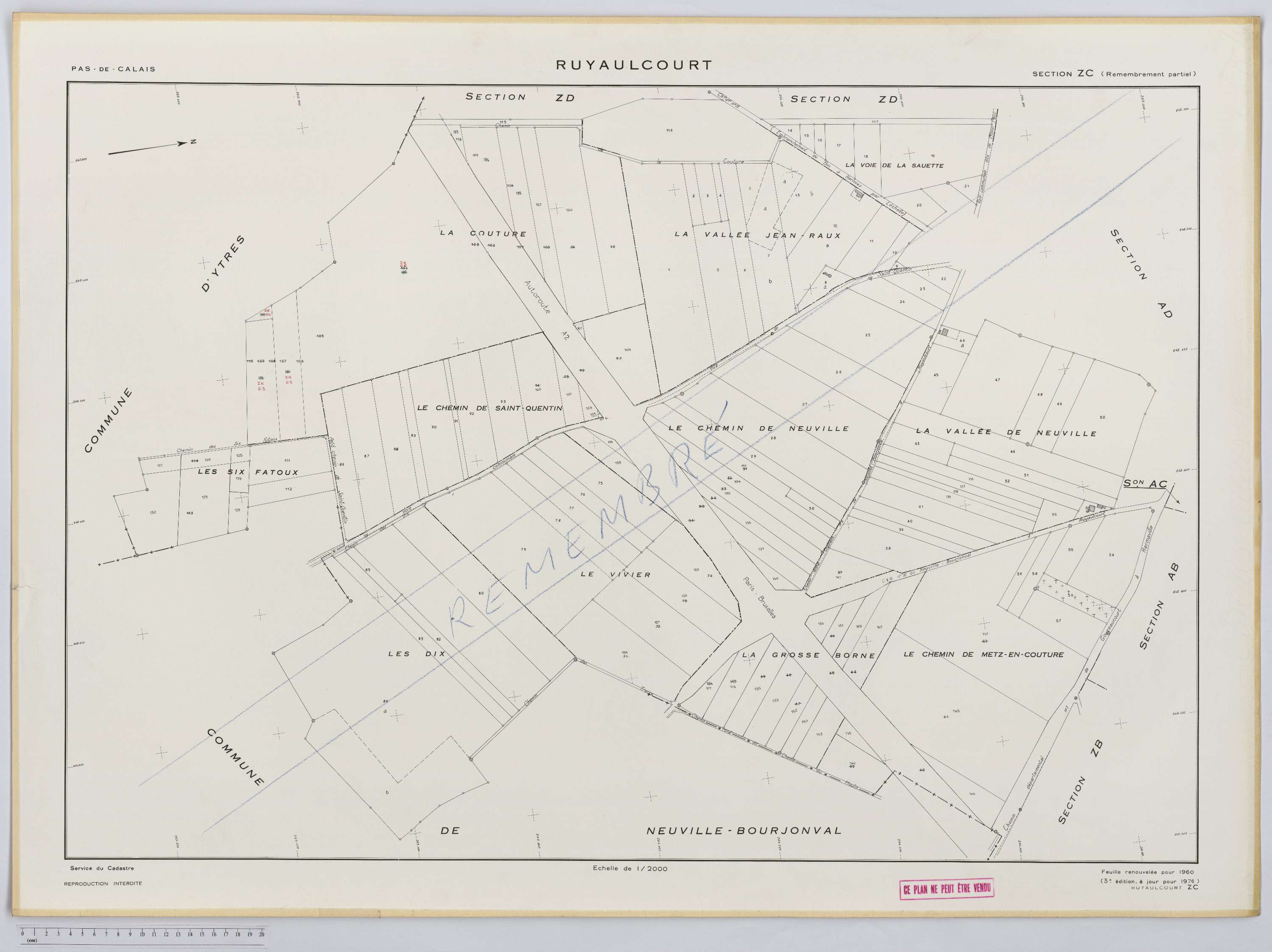 Ruyaulcourt - Section ZC.