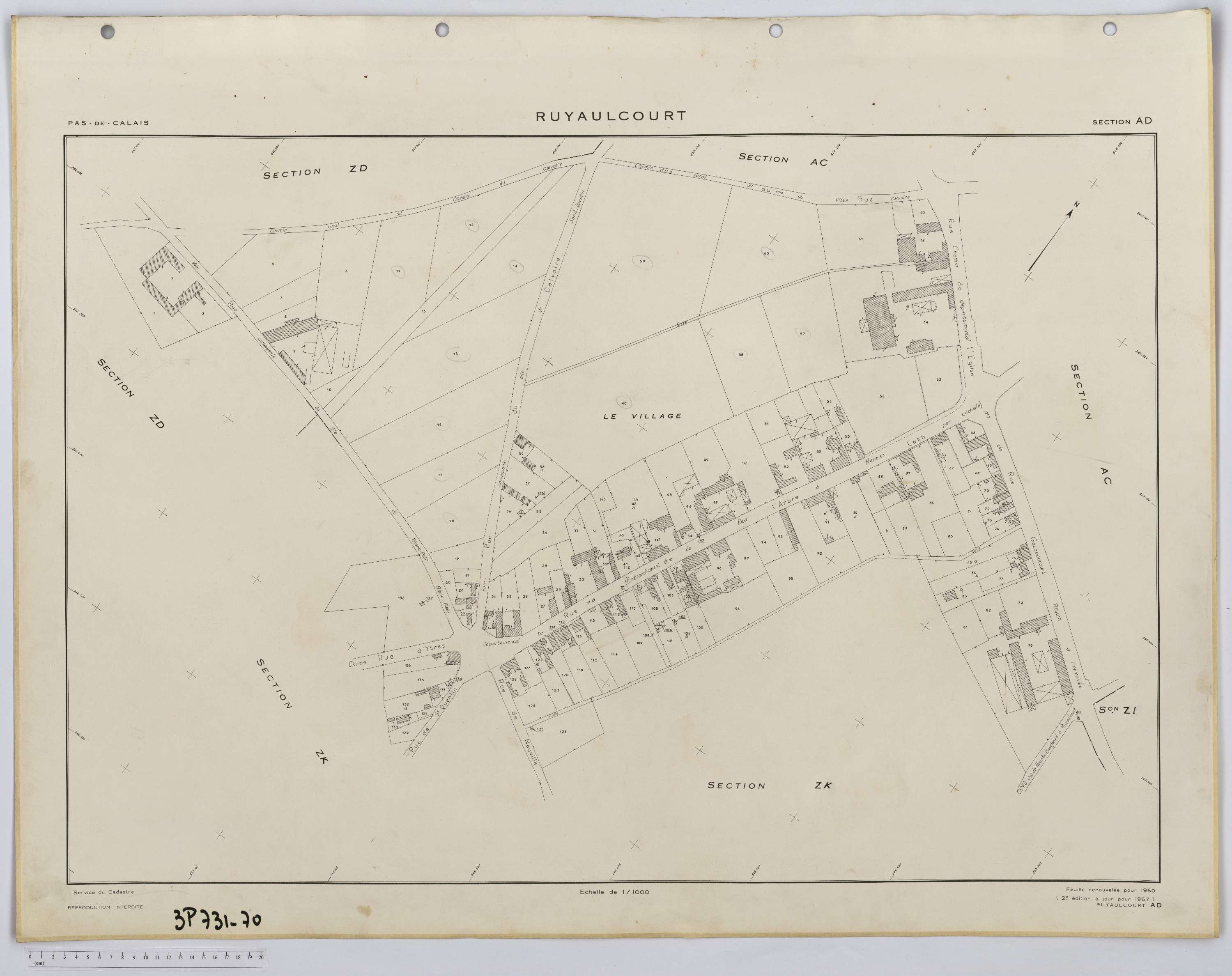 Ruyaulcourt - Section AD.