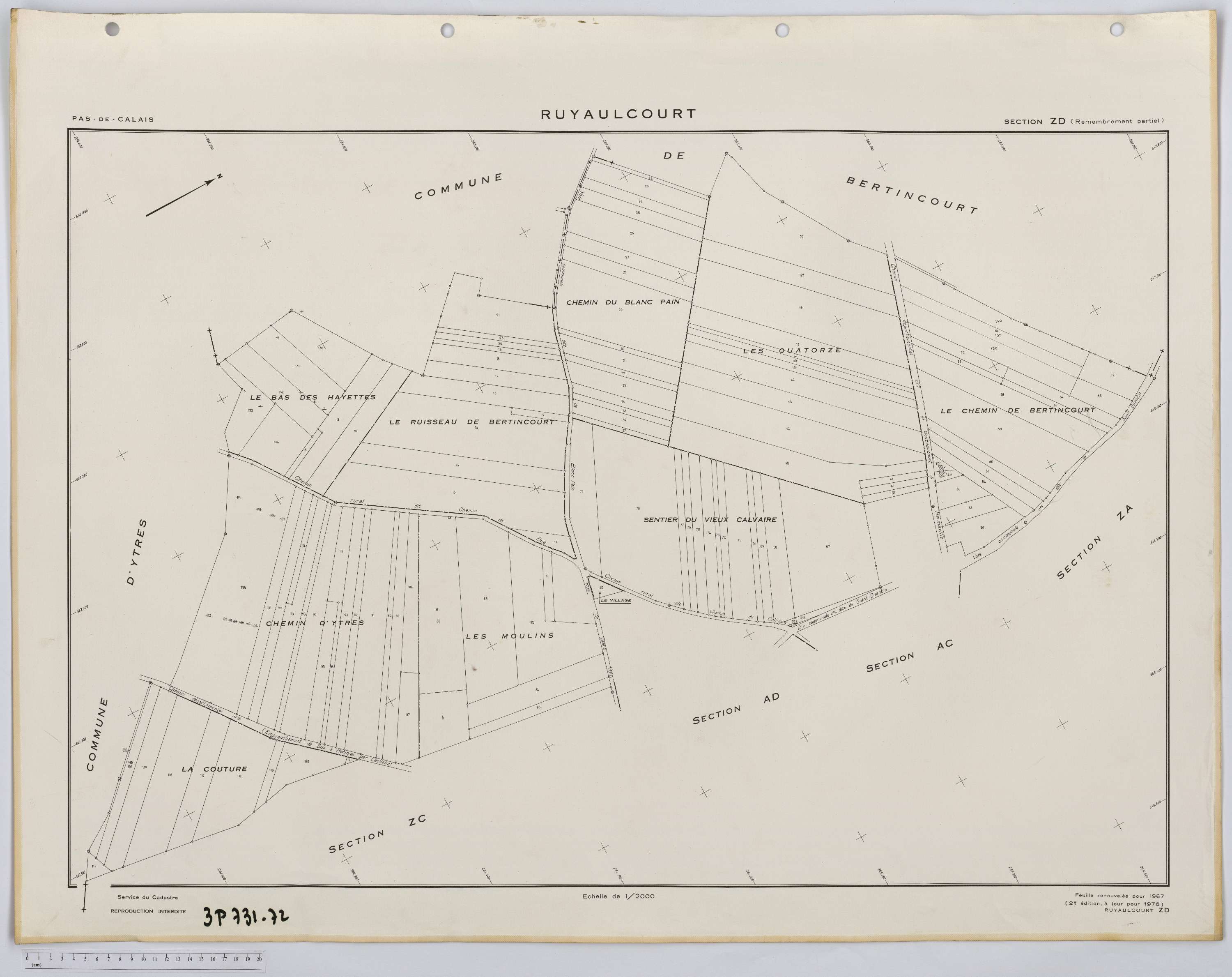 Ruyaulcourt - Section ZD.